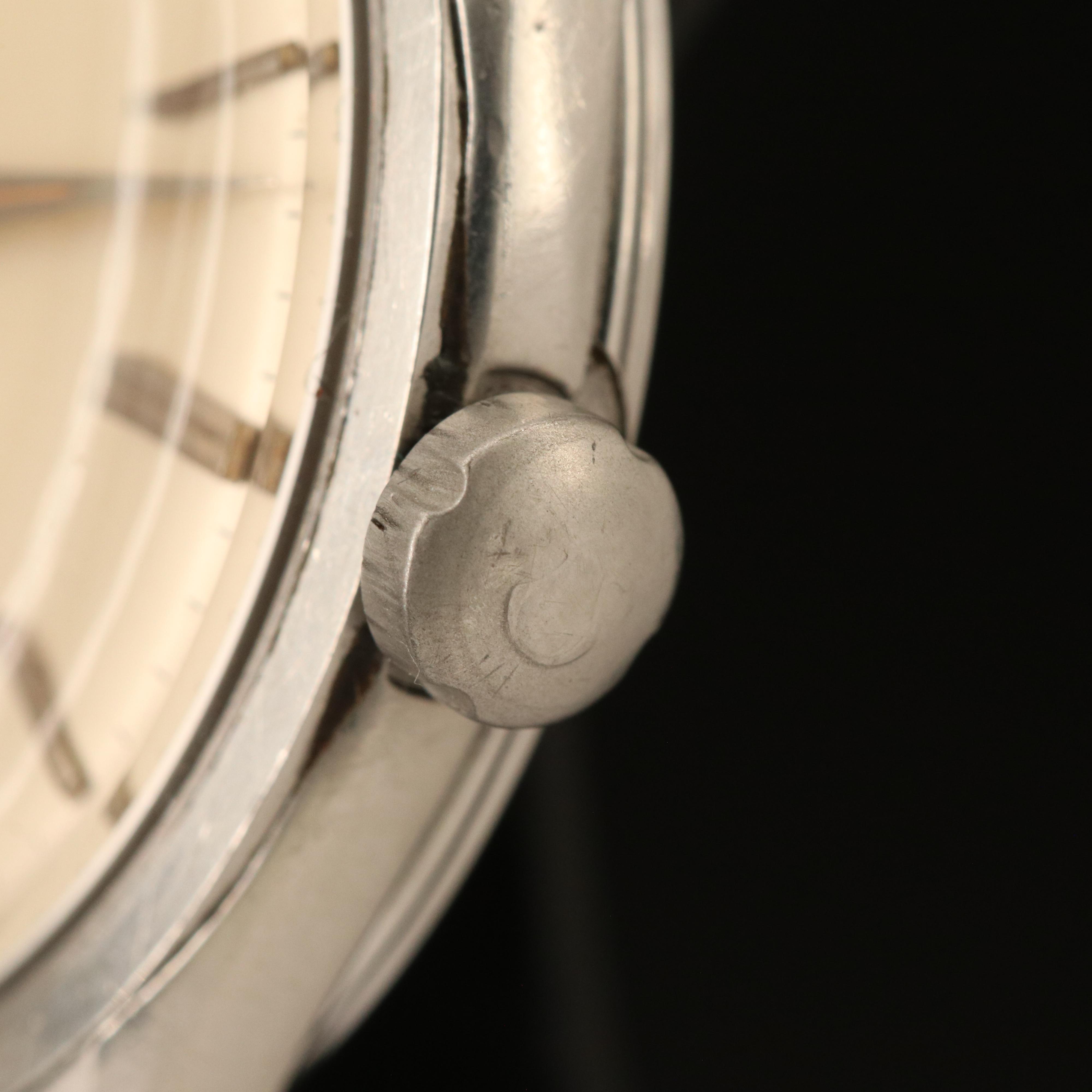 1958 Omega Seamaster Stainless Steel Wriswatch