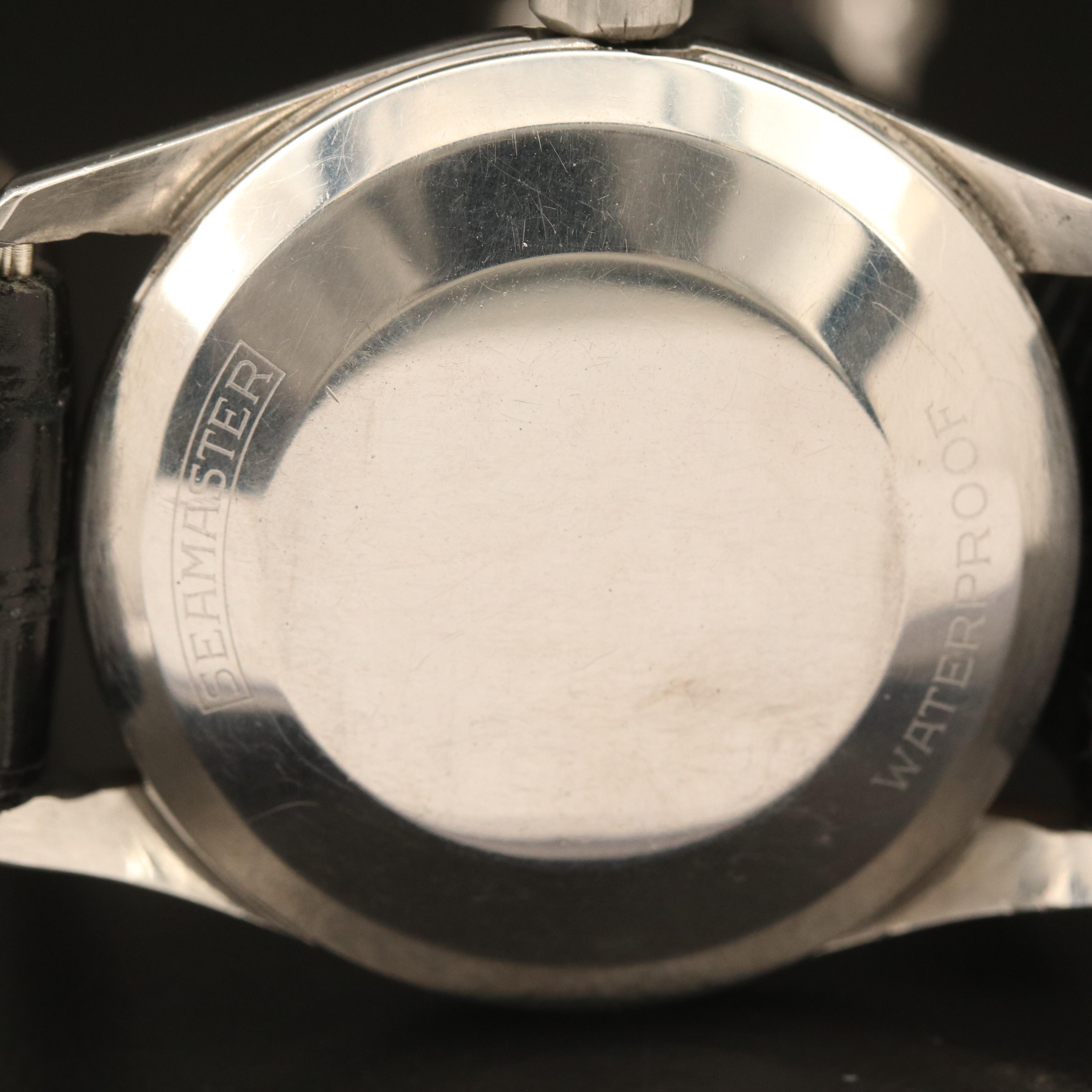 1958 Omega Seamaster Stainless Steel Wriswatch