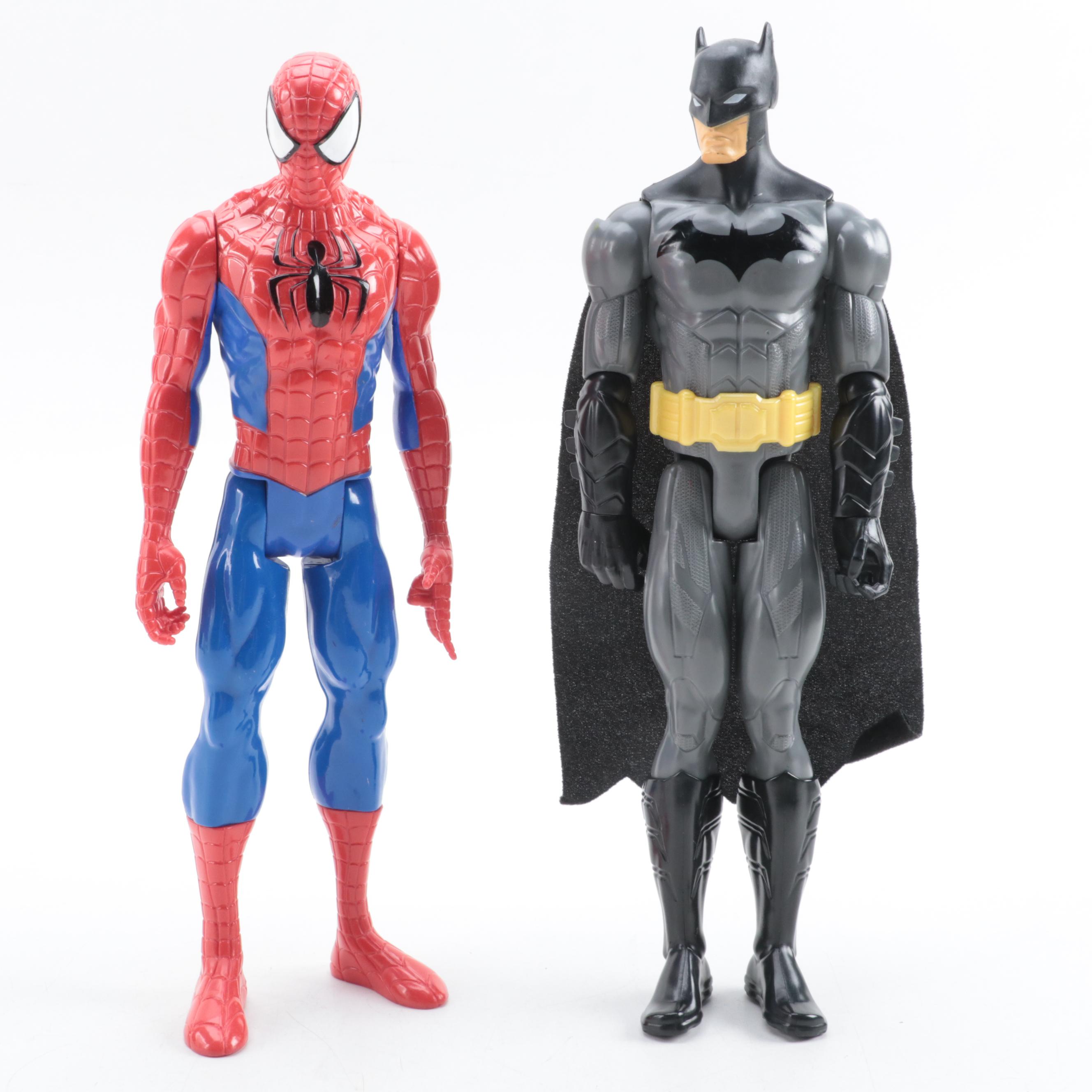 Mattel and Hasbro DC and Marvel Super Hero Action Figures