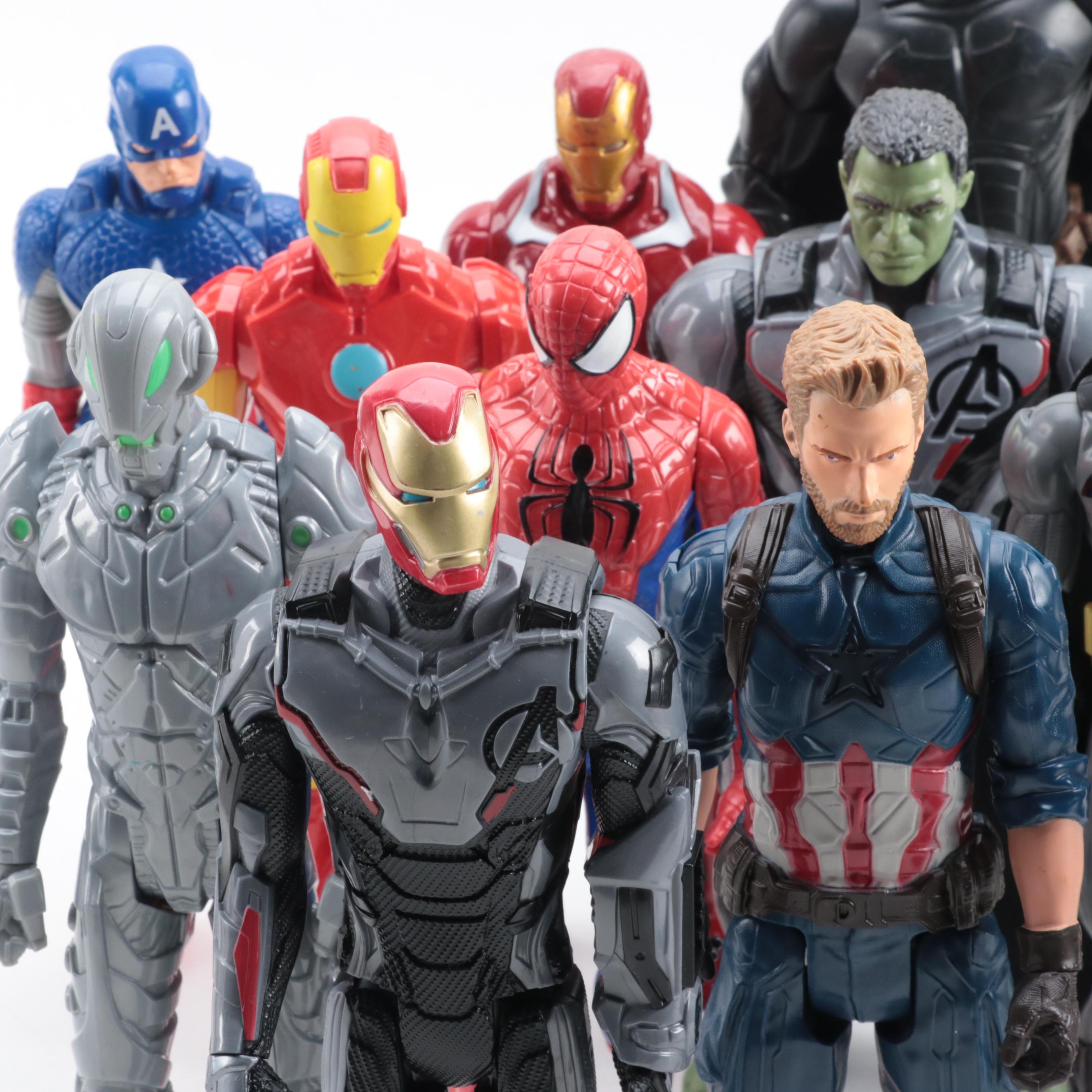 Mattel and Hasbro DC and Marvel Super Hero Action Figures