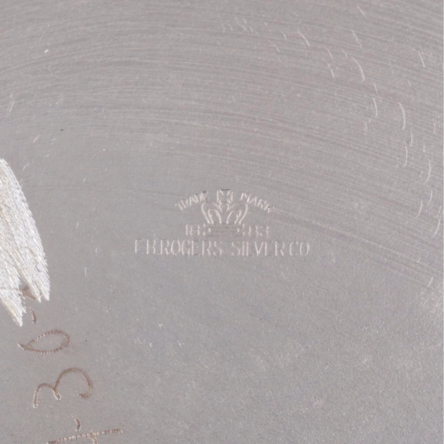 Wm Rogers with Other Silver Plate Tableware and Sterling Sugar Tongs