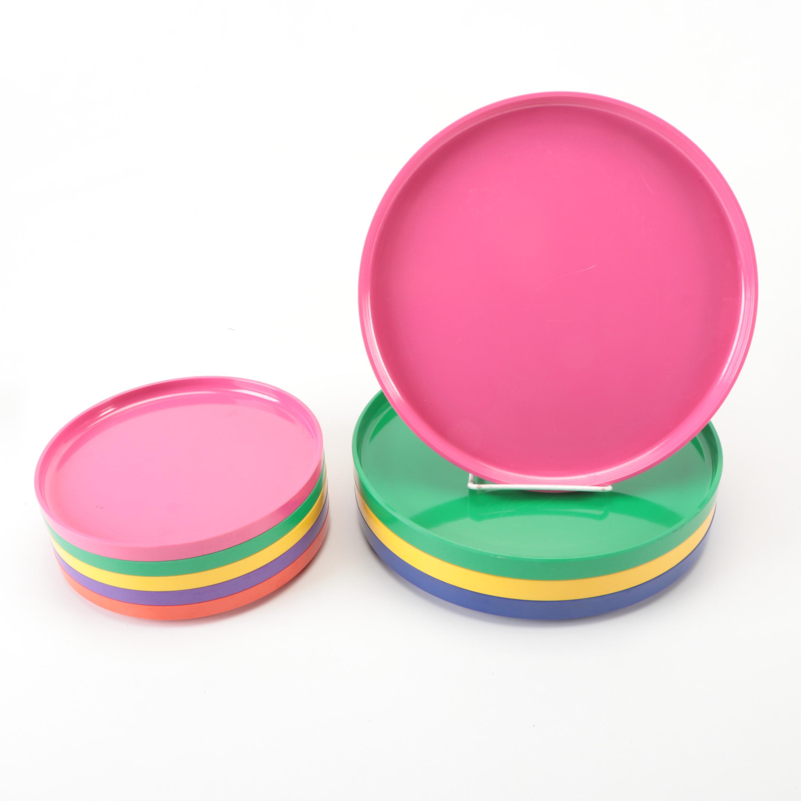 Heller Design Massimo Vignelli Plastic Tableware with Other Ice Bucket