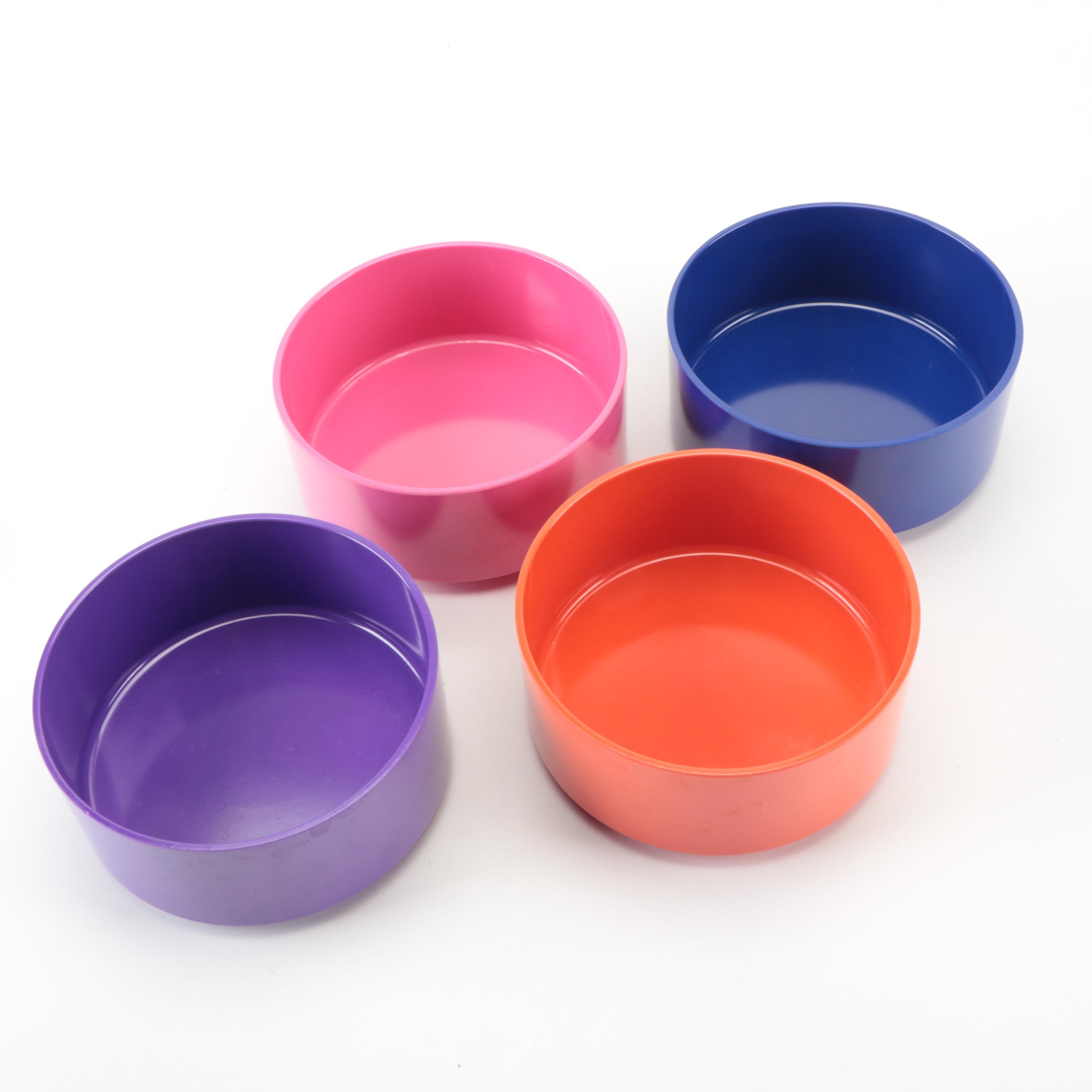 Heller Design Massimo Vignelli Plastic Tableware with Other Ice Bucket