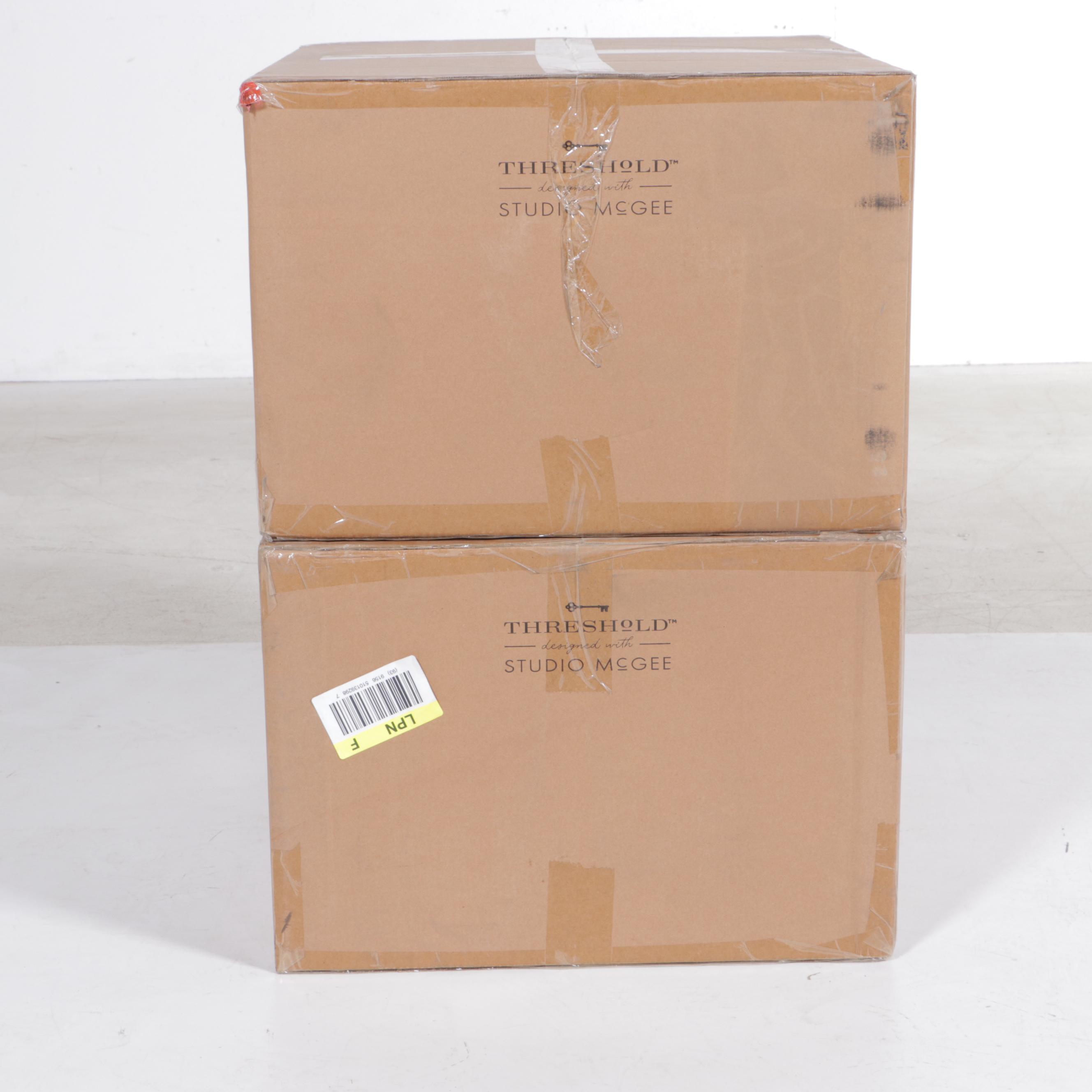 Two Threshold with Studio McGee Blue Creek Campaign Side Tables