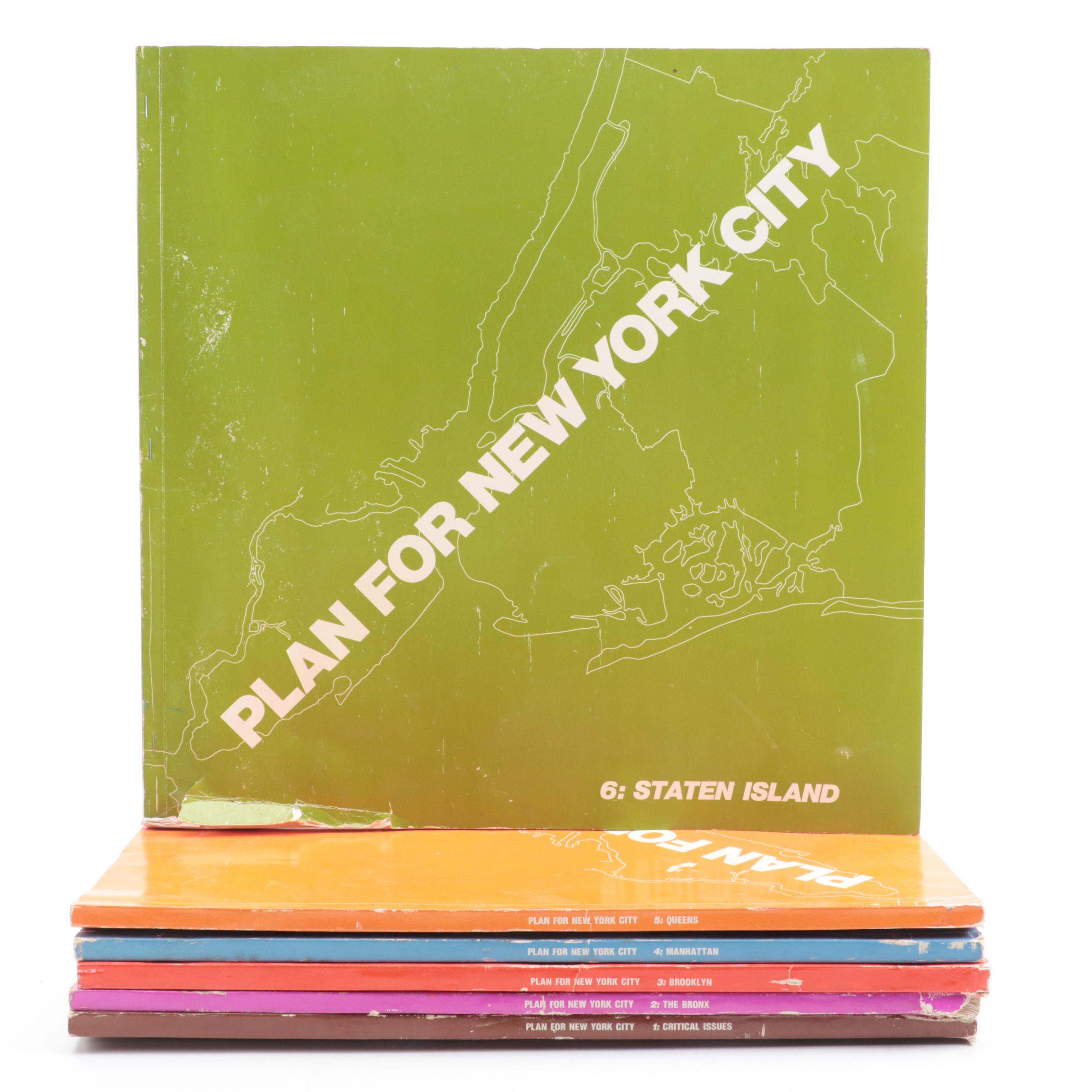 "Plans for New York City 1969: A Proposal" Six-Volume Set