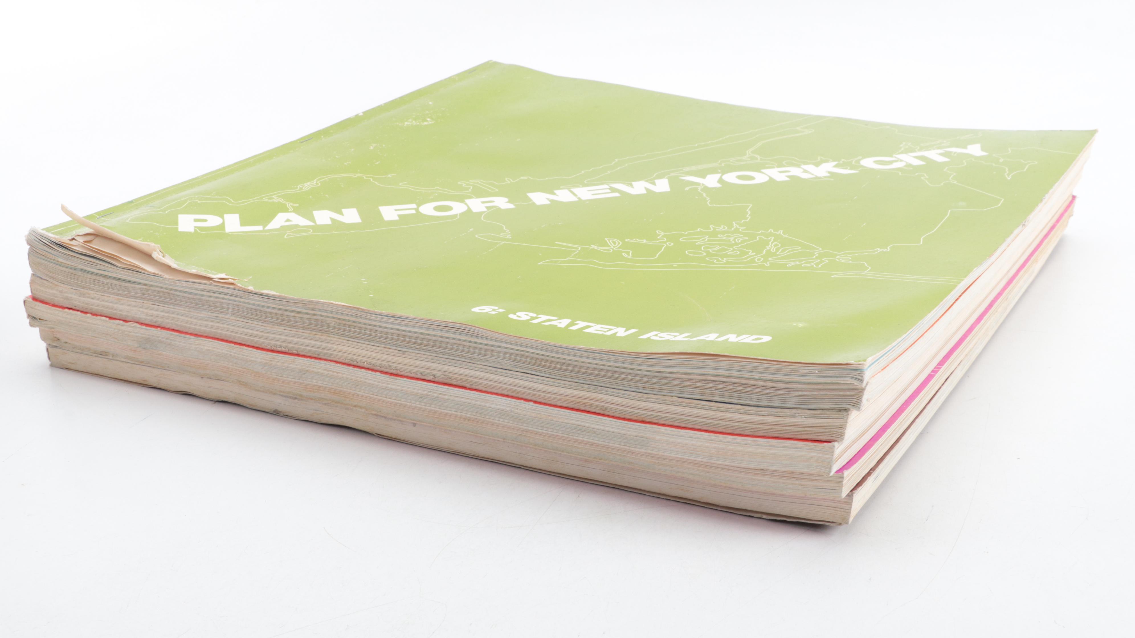 "Plans for New York City 1969: A Proposal" Six-Volume Set