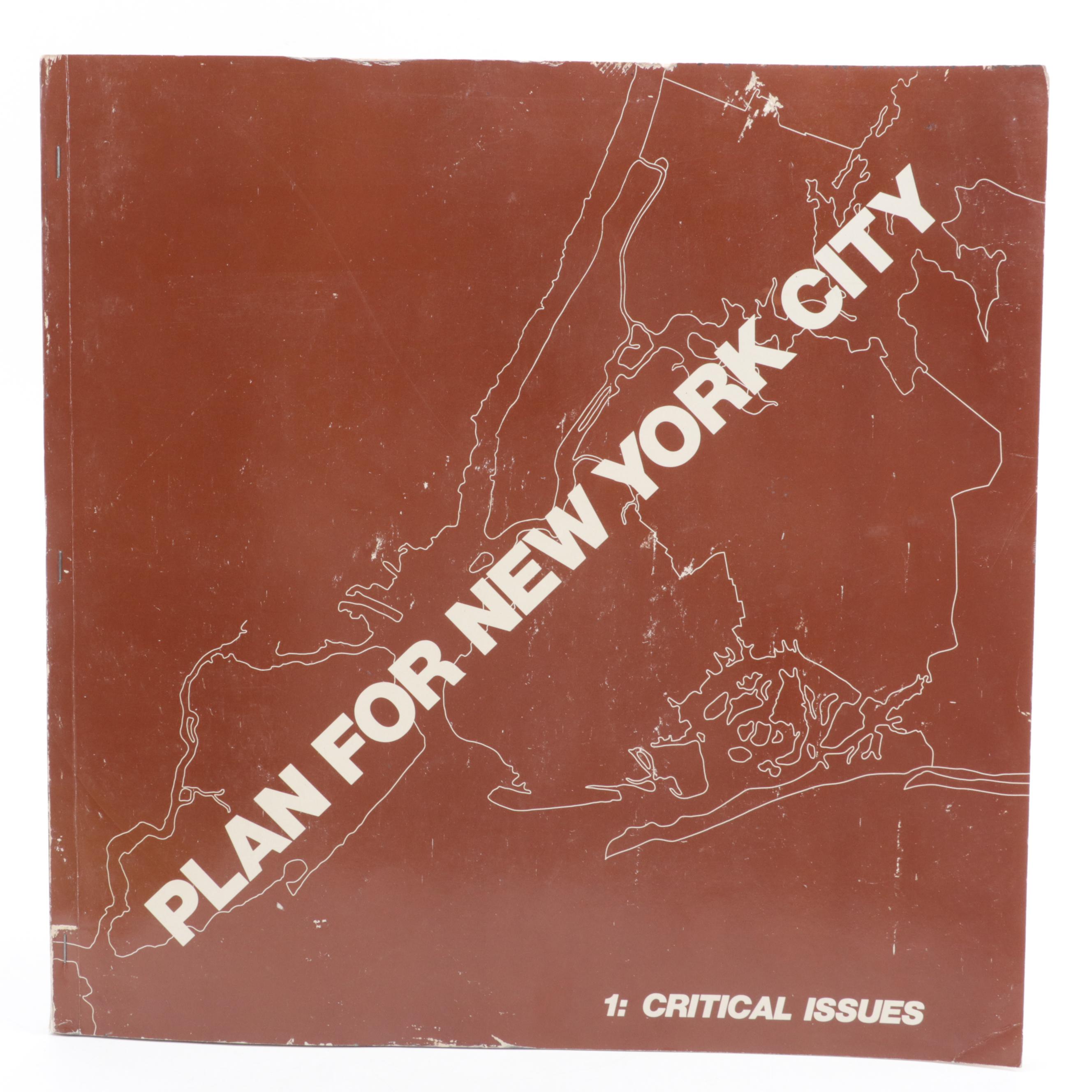 "Plans for New York City 1969: A Proposal" Six-Volume Set
