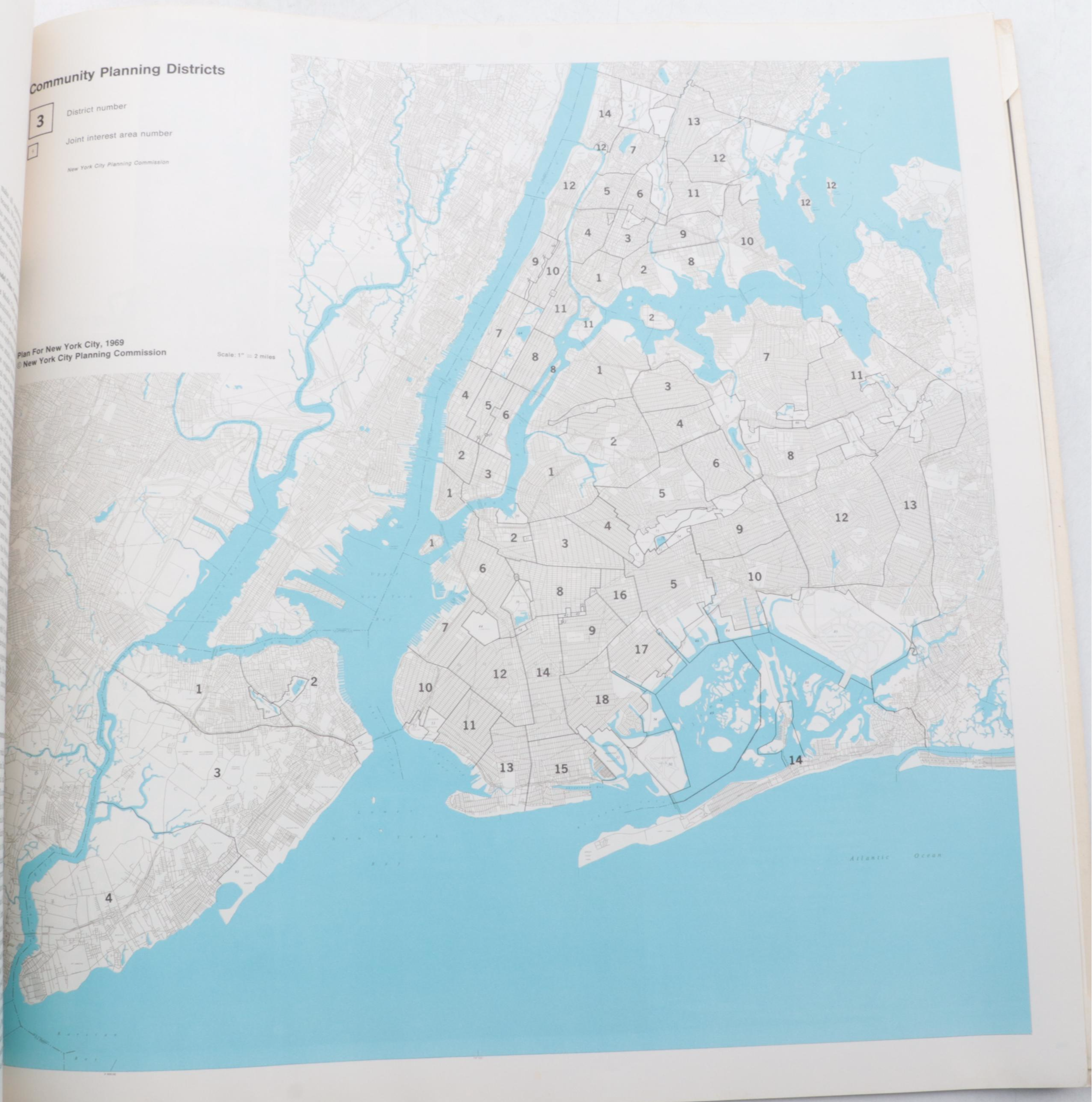 "Plans for New York City 1969: A Proposal" Six-Volume Set