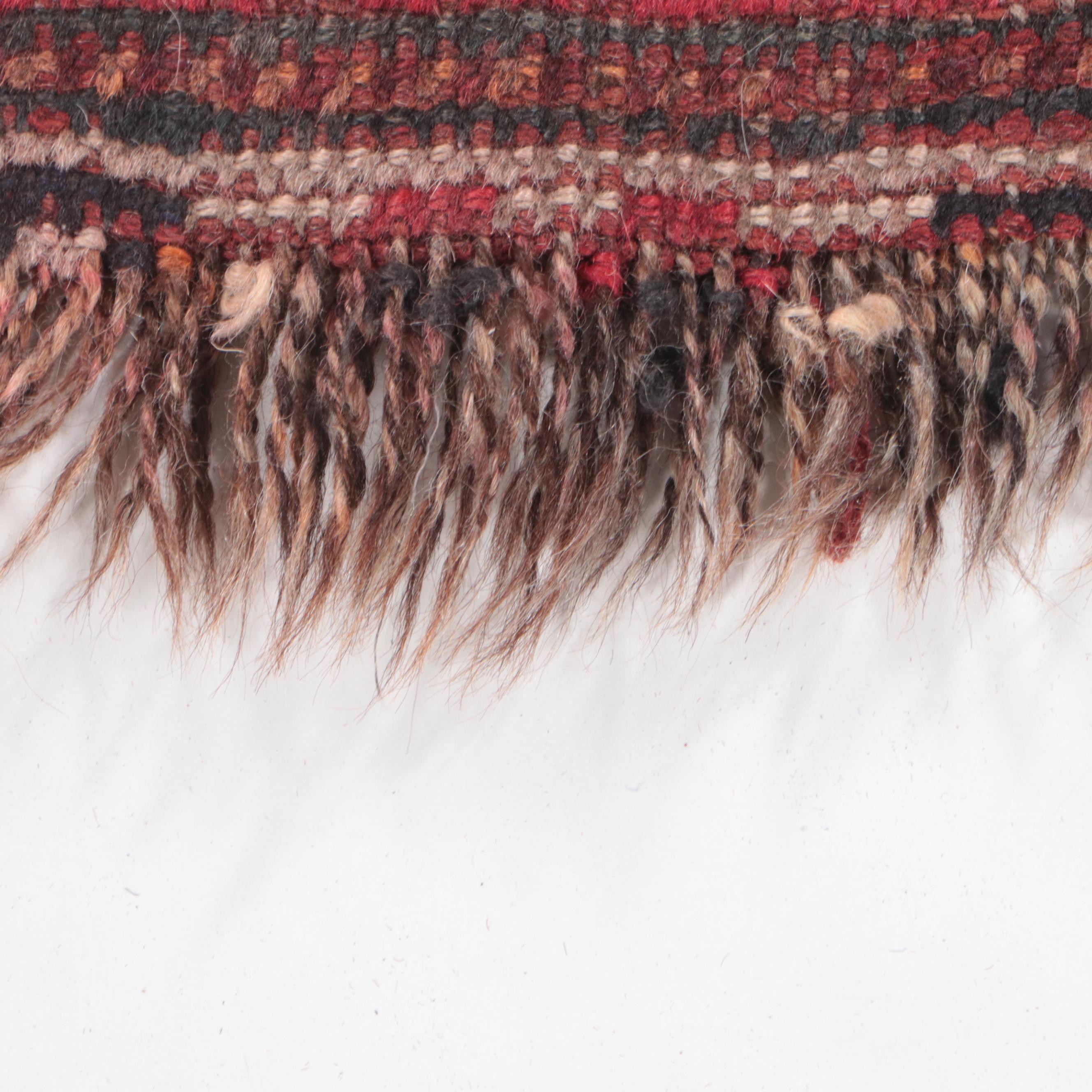 4' x 6 Hand-Knotted Persian Khamseh Chicken Style Area Rug