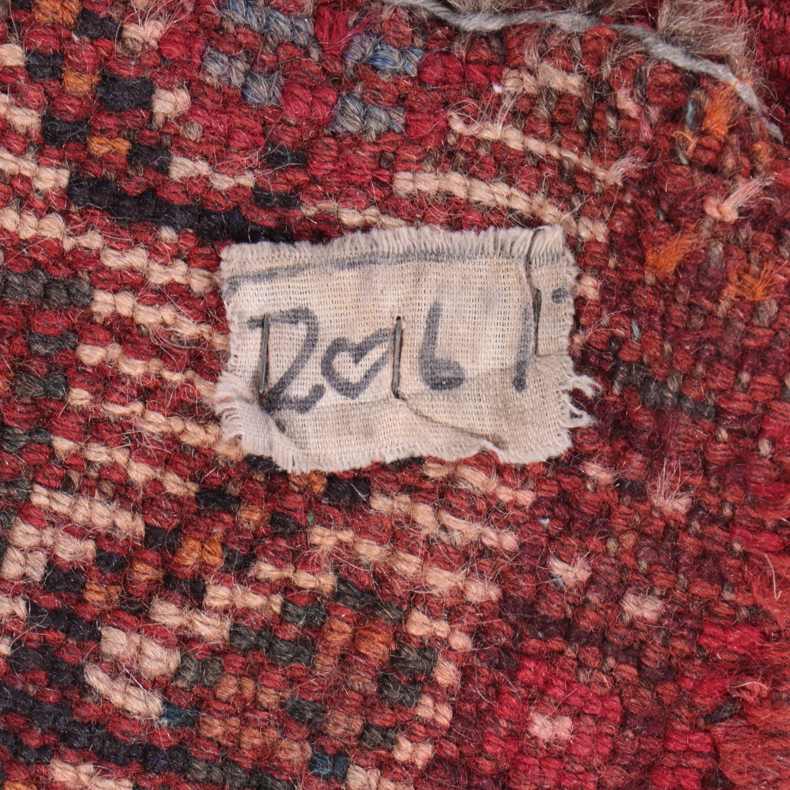 4' x 6 Hand-Knotted Persian Khamseh Chicken Style Area Rug