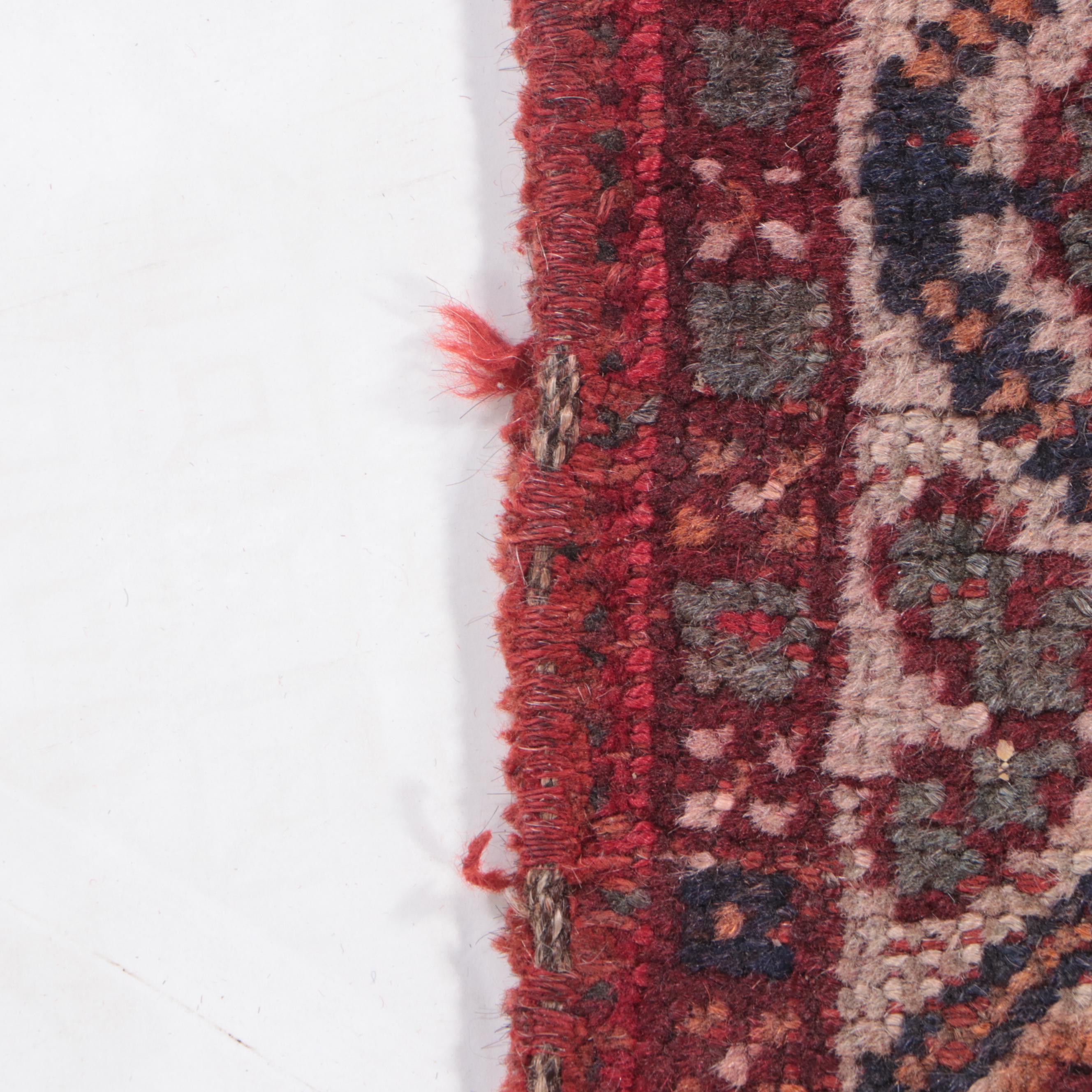 4' x 6 Hand-Knotted Persian Khamseh Chicken Style Area Rug