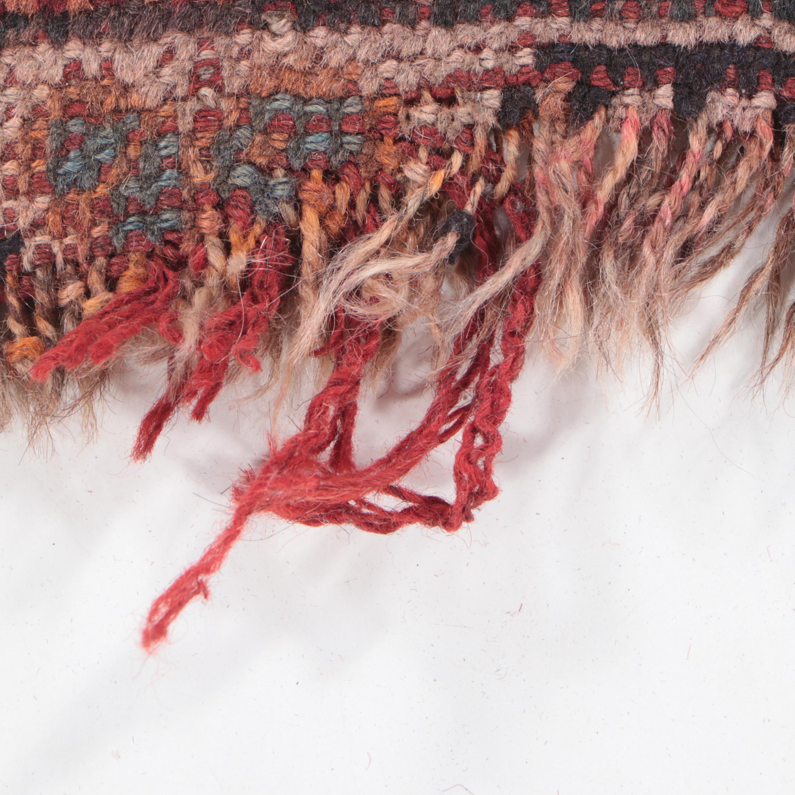 4' x 6 Hand-Knotted Persian Khamseh Chicken Style Area Rug