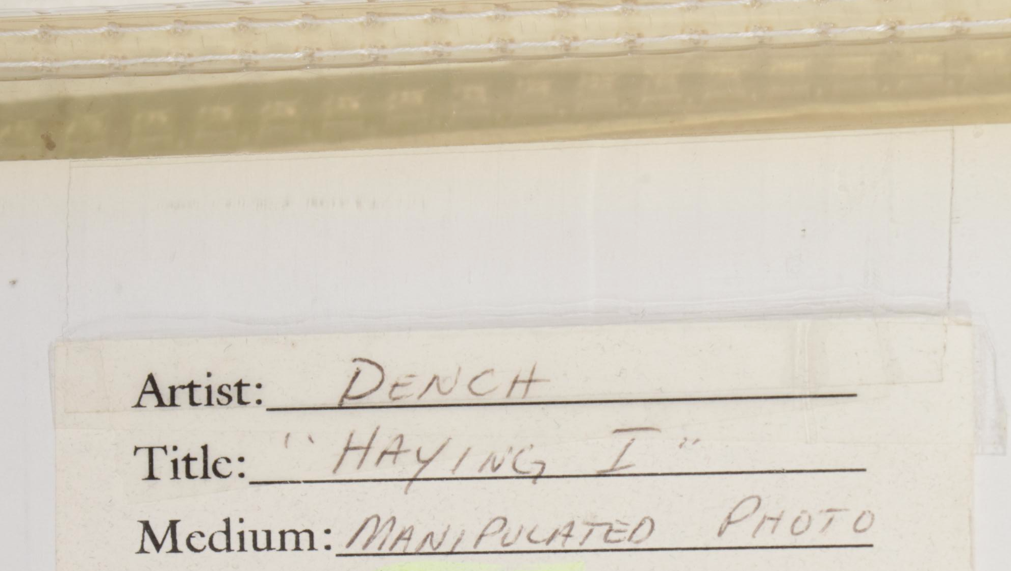 Slade Graves Hand-Embellished Lithograph "The Card of the Hand"