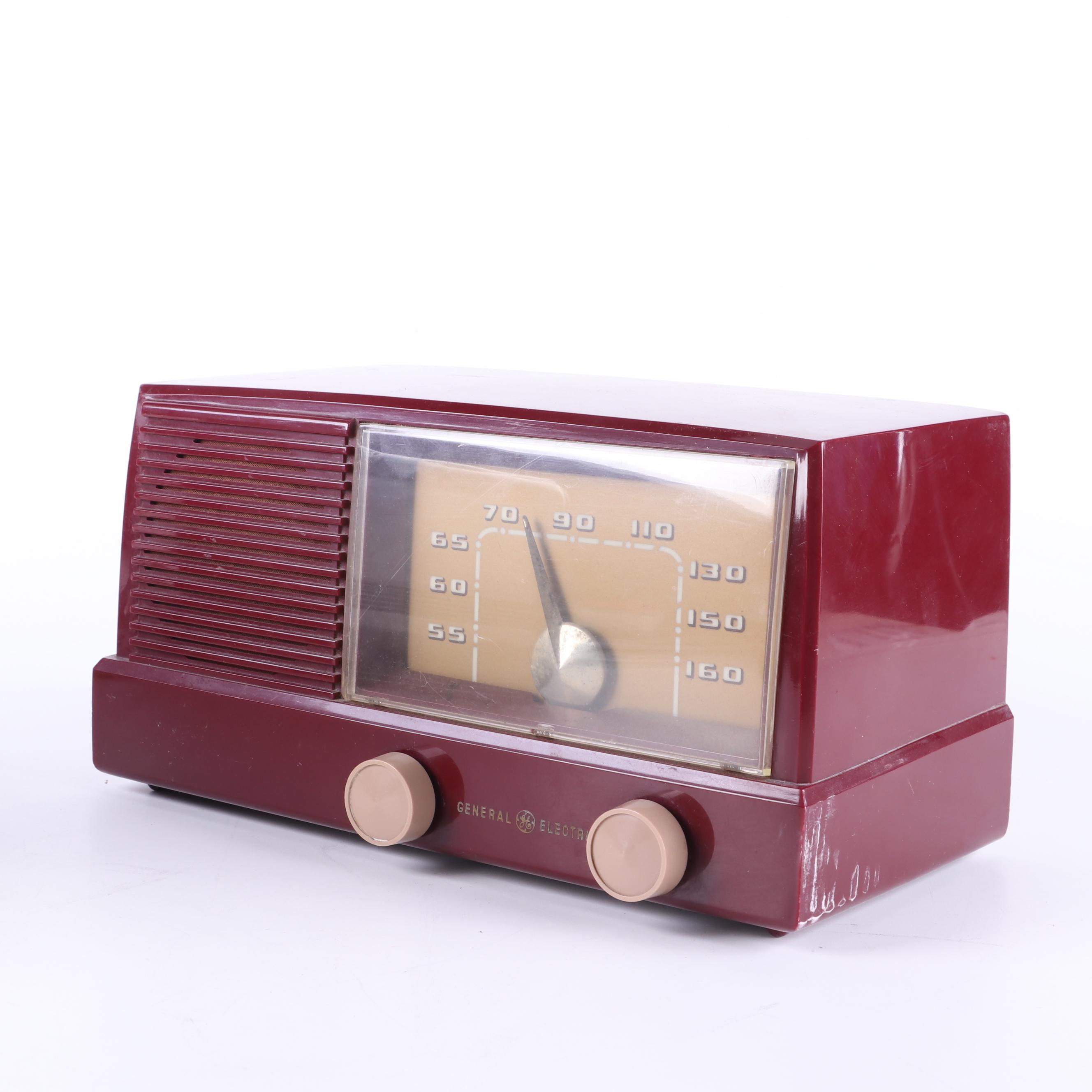 Motorola, Trav-Ler and General Electric Radios, Mid-20th Century