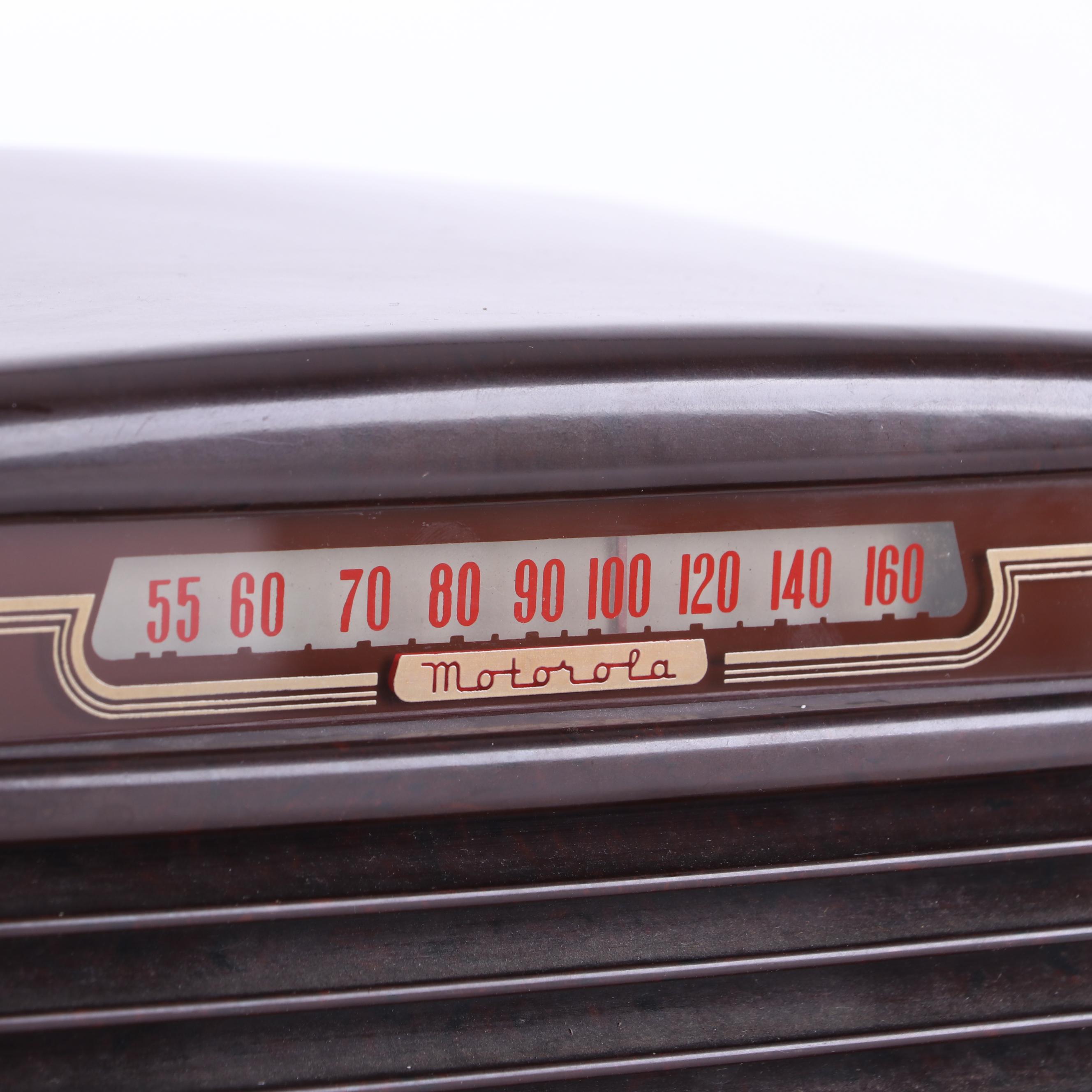 Motorola, Trav-Ler and General Electric Radios, Mid-20th Century