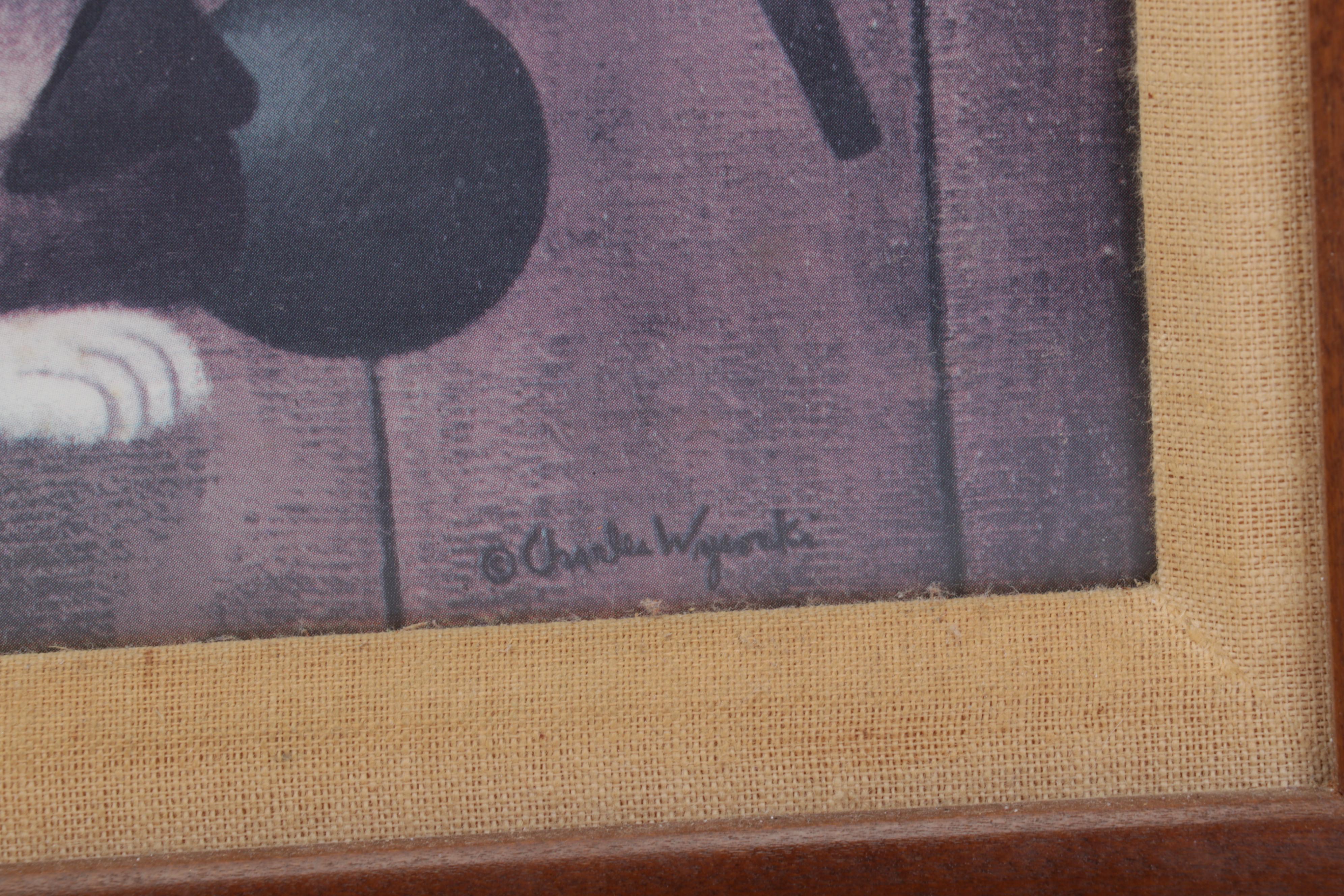 Family Portrait Folk Art Offset Lithographs After Charles Wysocki, Circa 1985