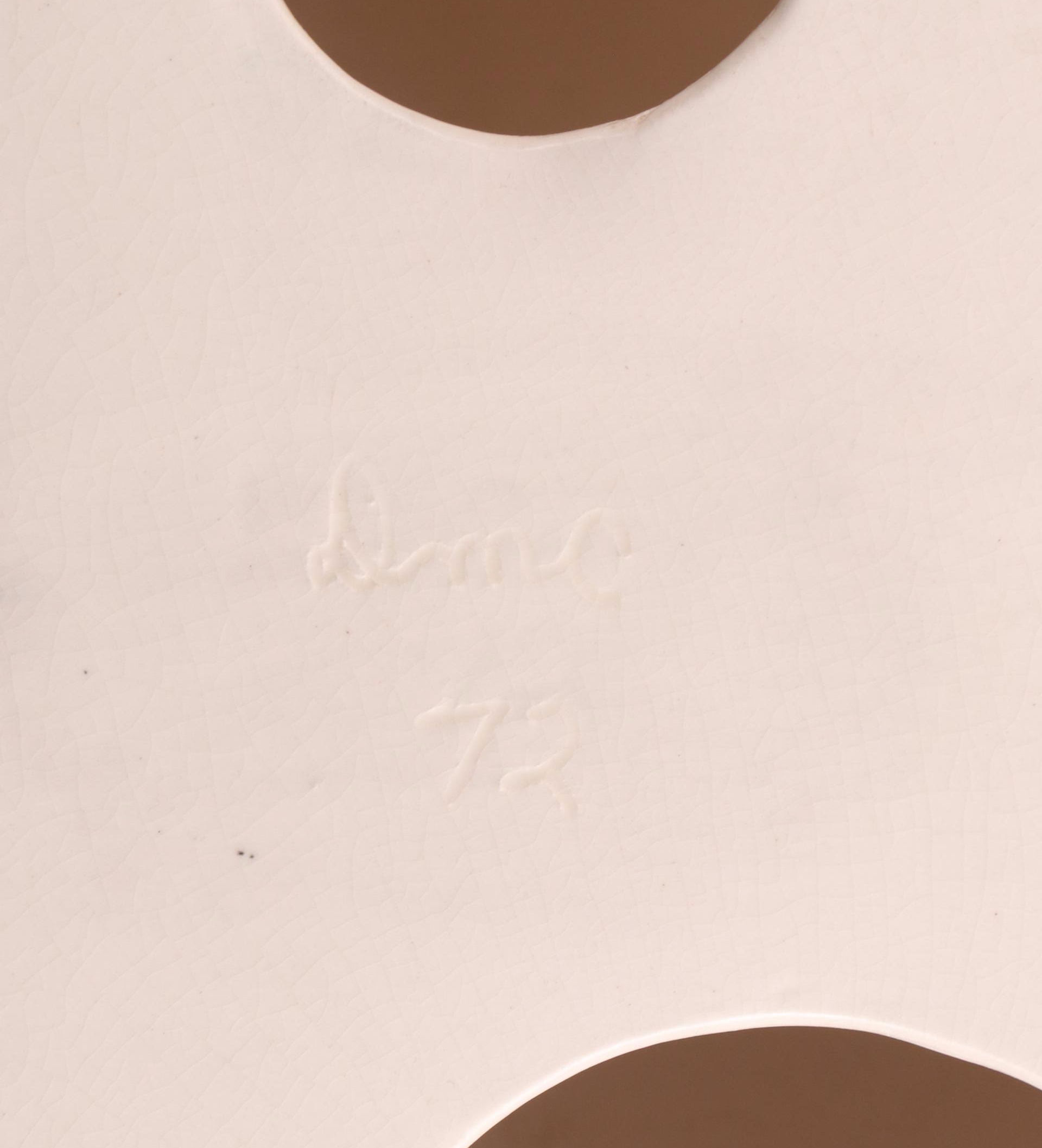 Ceramic Persian Cat Figurine, Mid to Late 20th Century