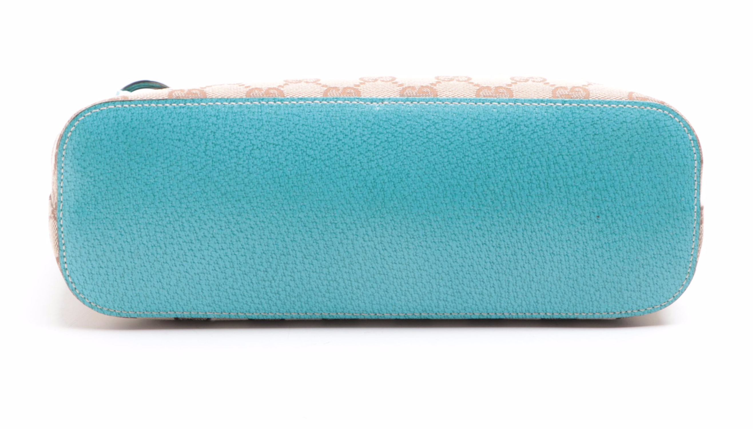 Gucci Small Hobo Bag in GG Canvas and Cinghiale Leather