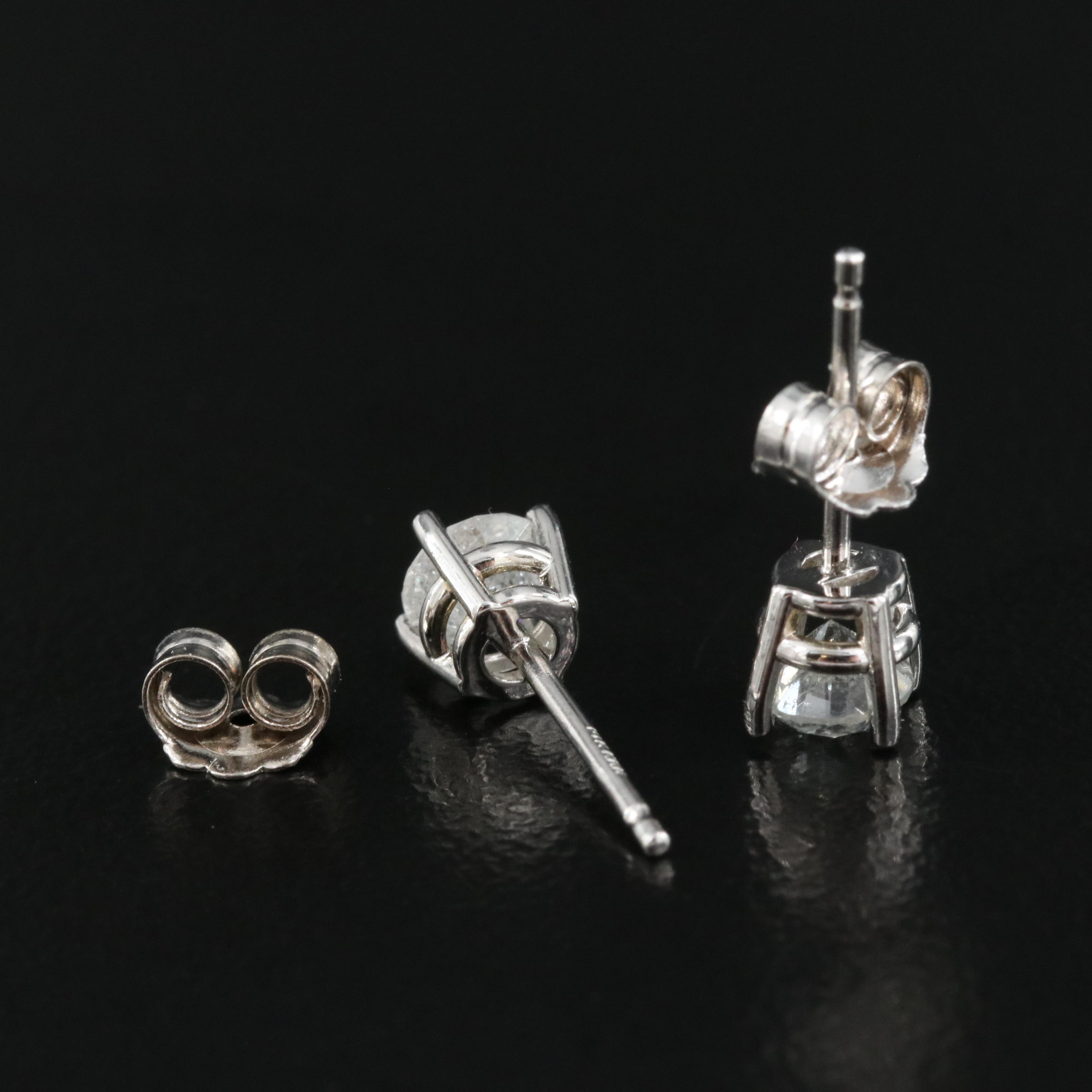 14K 0.64 CTW Diamond Stud Earrings