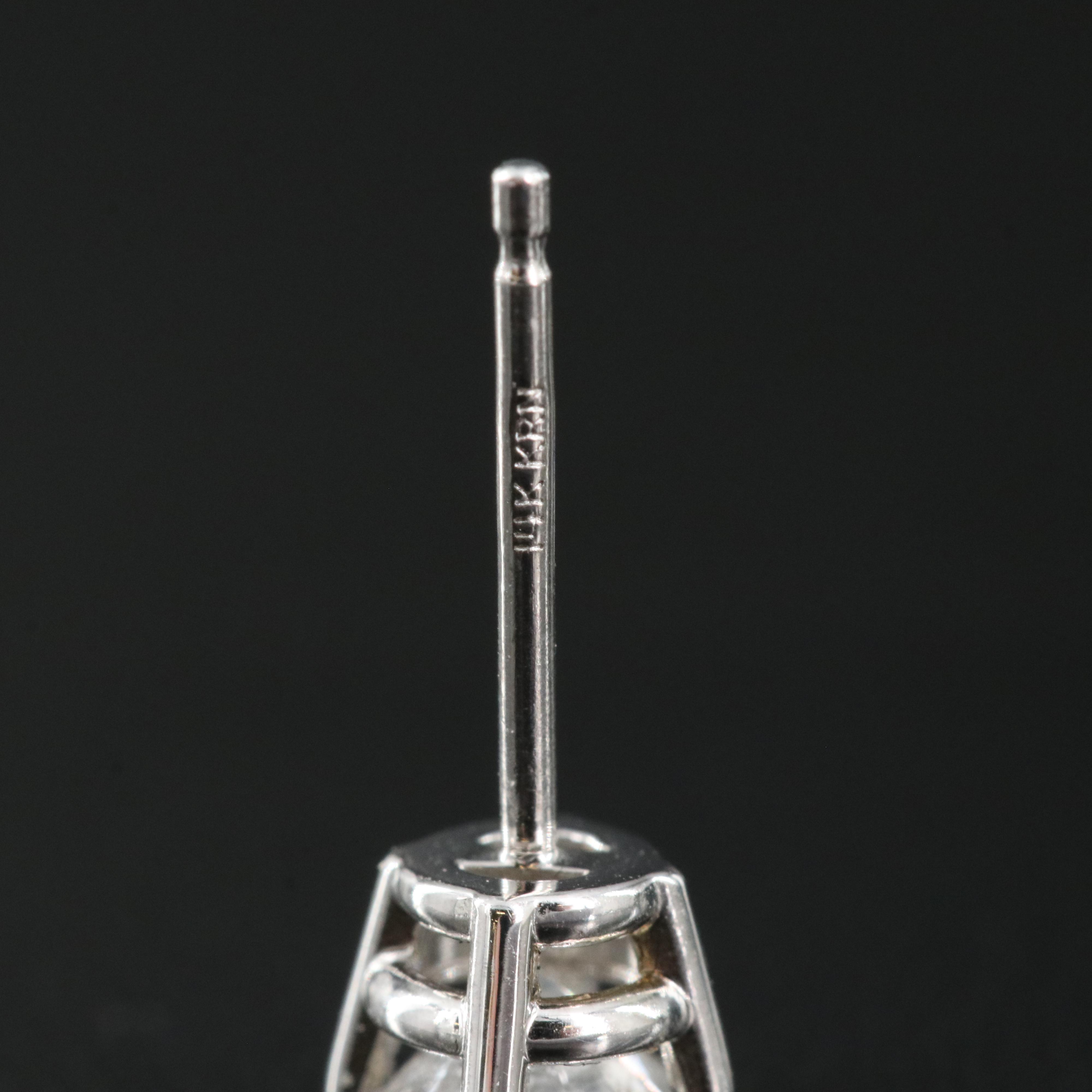 14K 0.64 CTW Diamond Stud Earrings