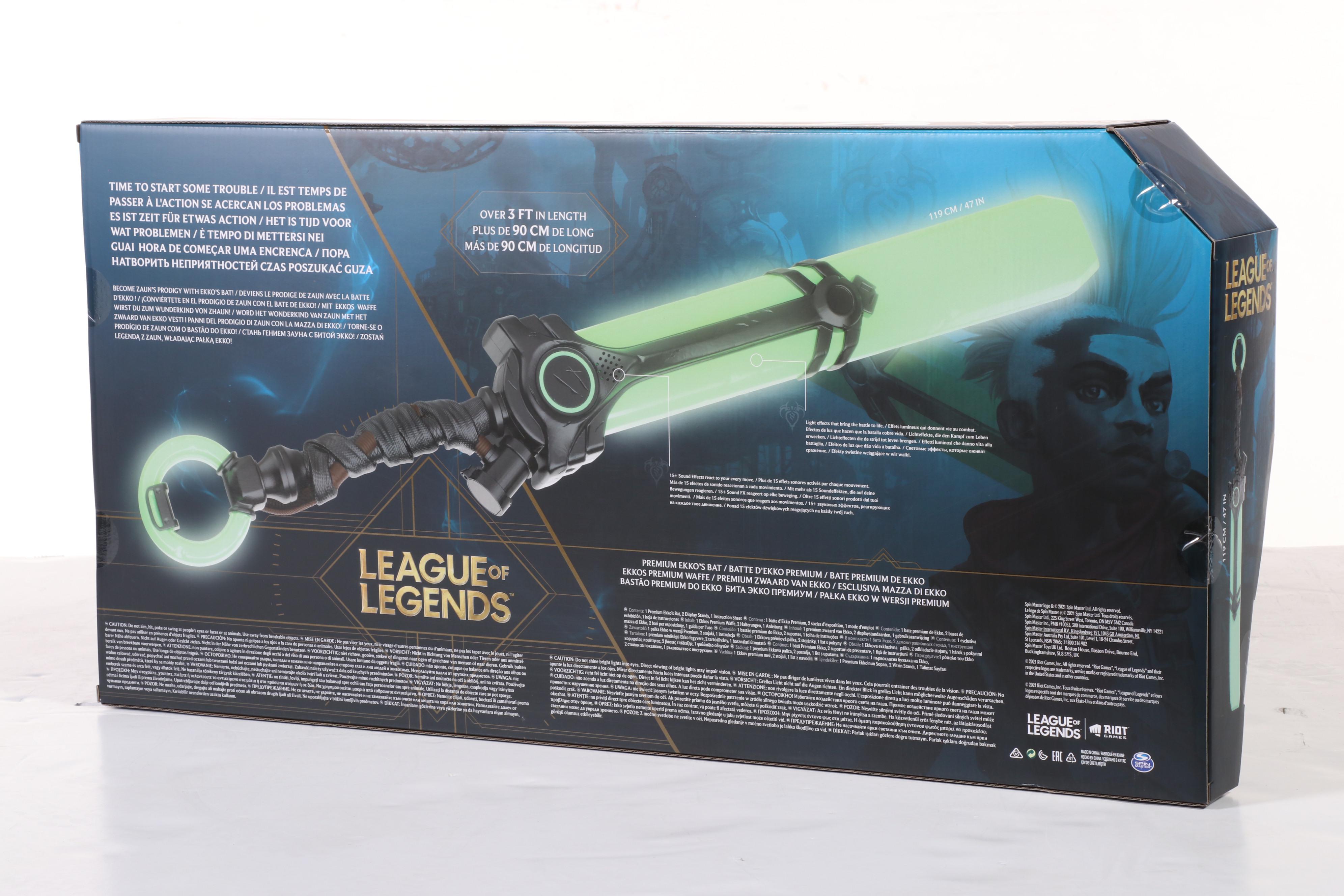 League of Legends Premium Life-Size Ekko's Bat Toy