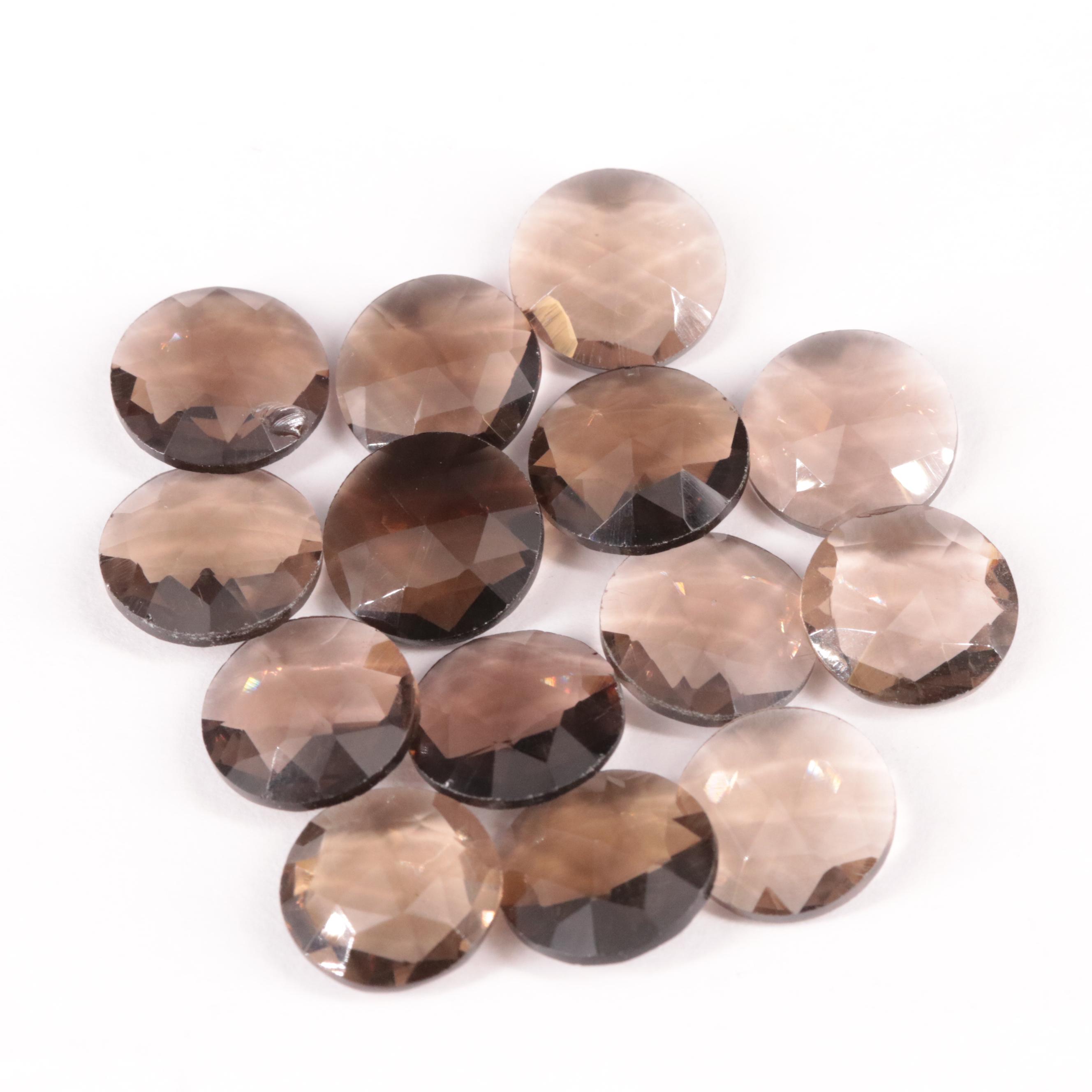 Loose 56.33 CTW Smoky Quartz