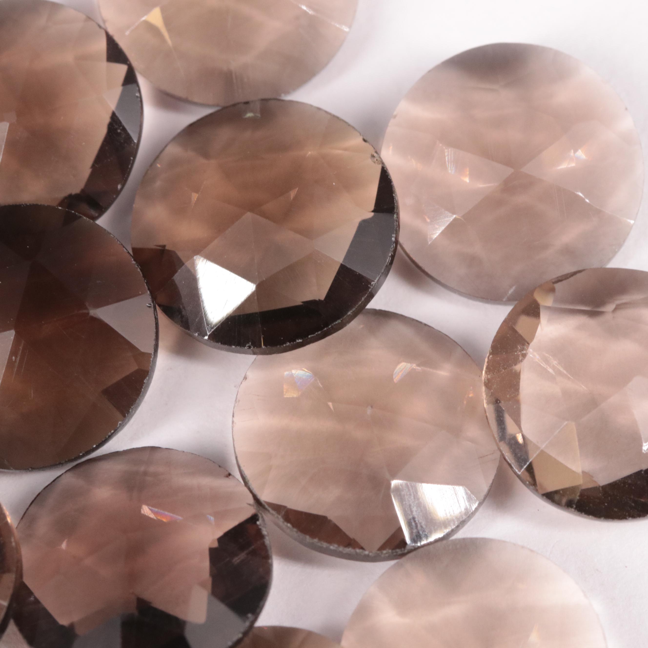 Loose 56.33 CTW Smoky Quartz
