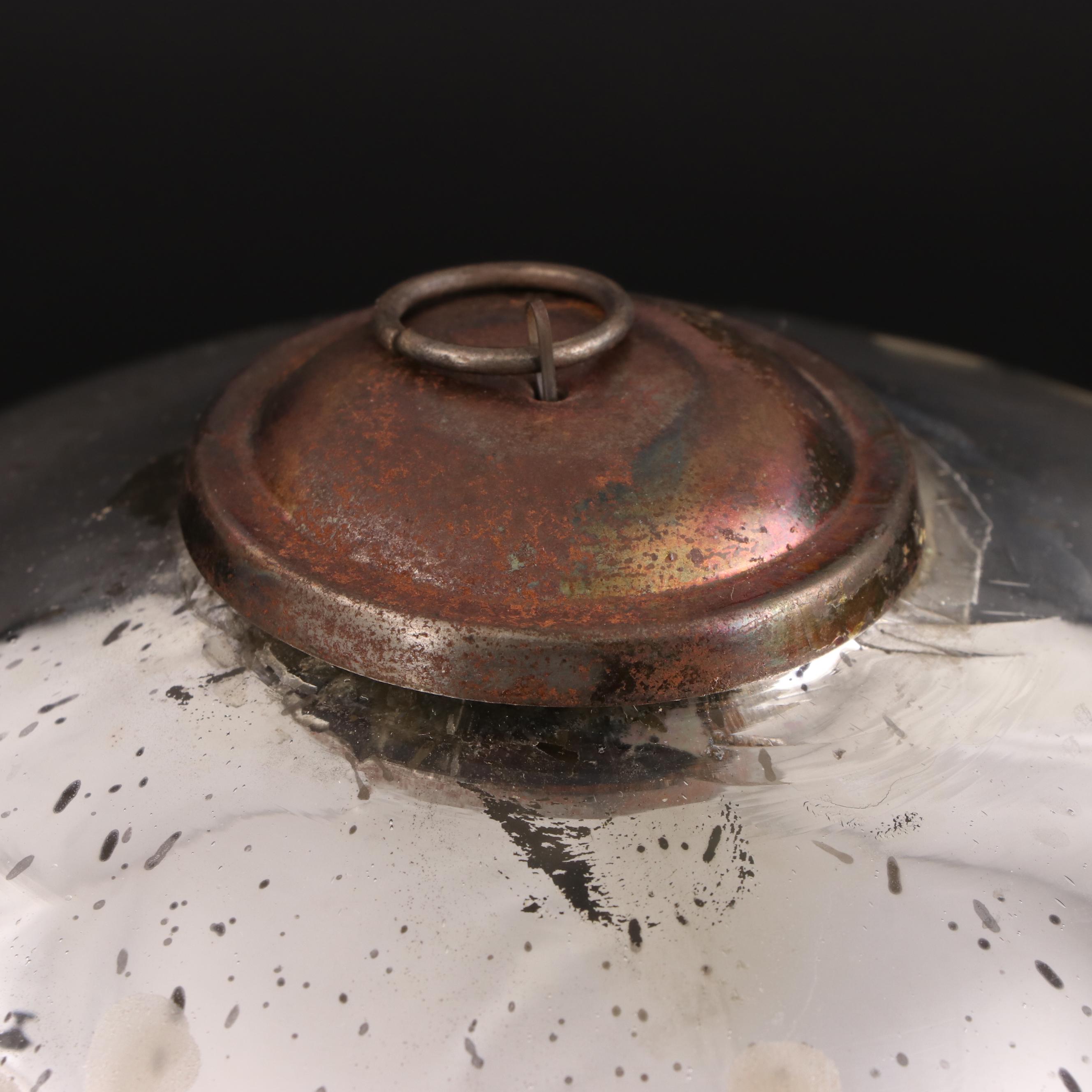 Mercury Glass Orb, Tea Light Holder, Vase, and Perfume Bottle