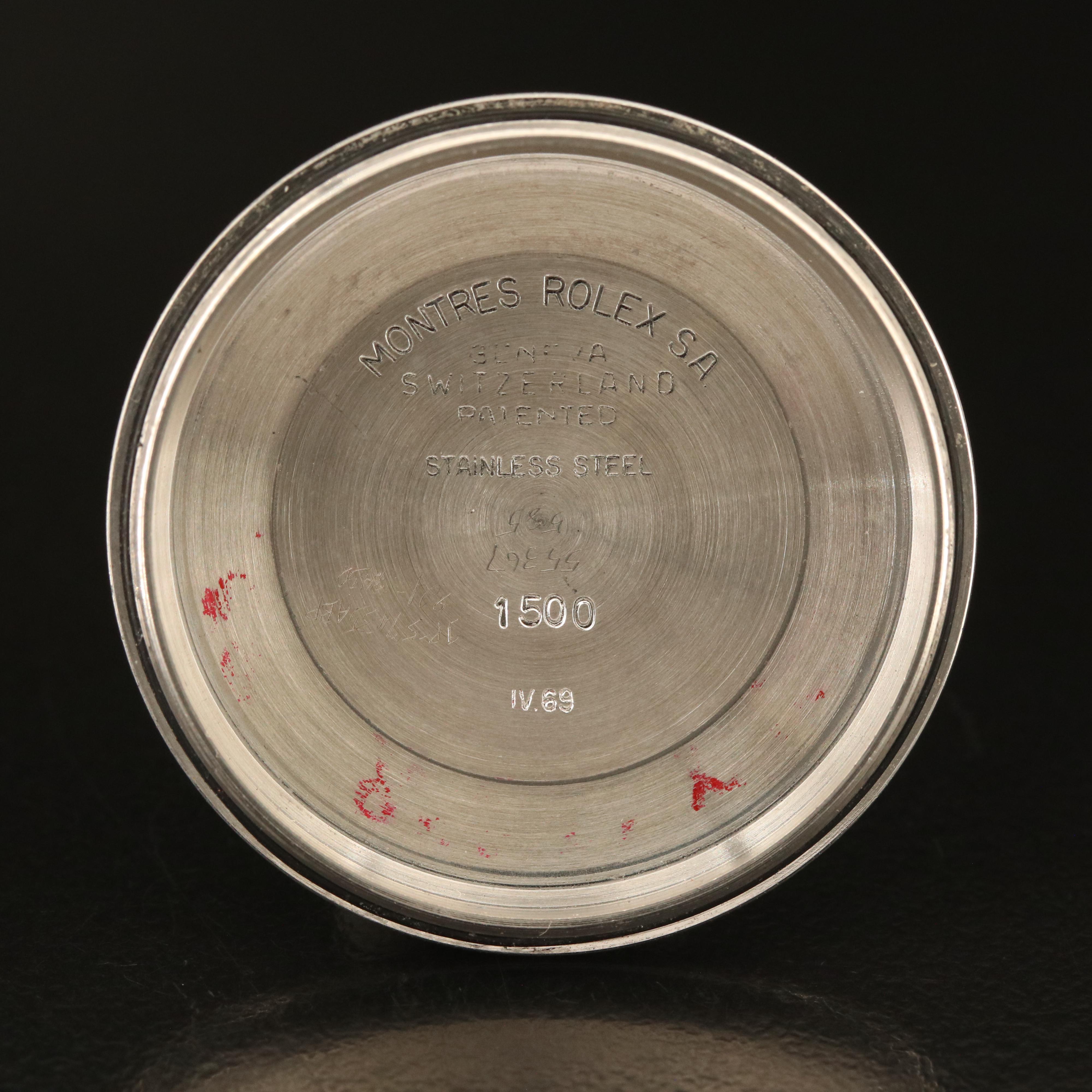 1969 Rolex Oyster Perpetual Date Stainless Steel Watch