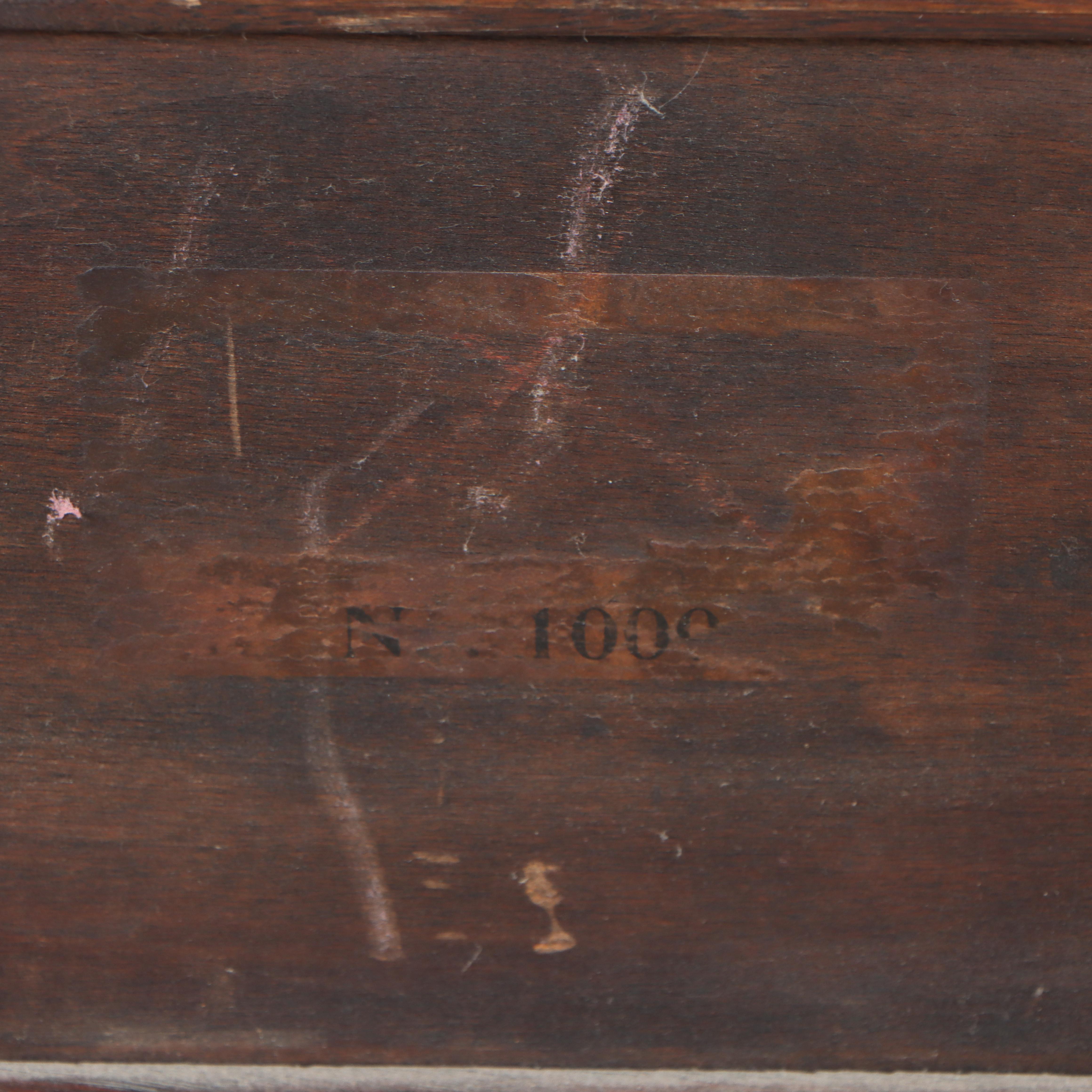 Late Victorian Oak Four-Drawer Dresser, Late 19th/Early 20th Century