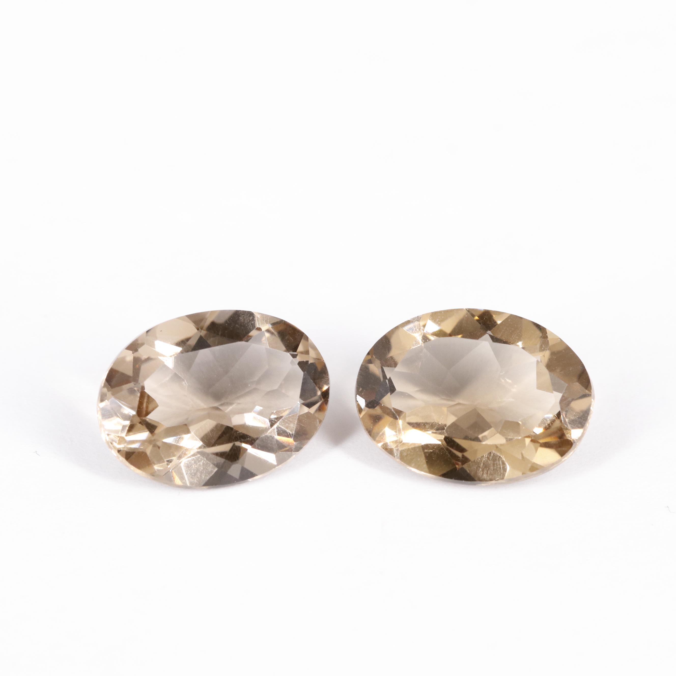 Loose 14.55 CTW Smoky Quartz Lot