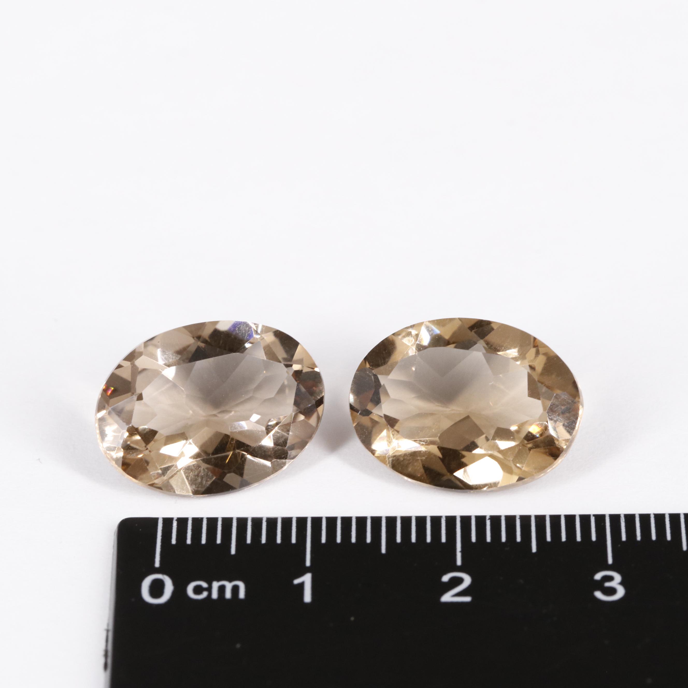 Loose 14.55 CTW Smoky Quartz Lot