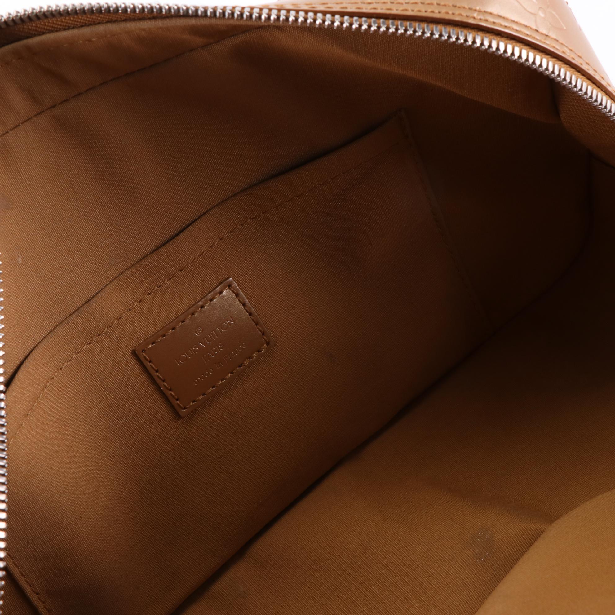 Louis Vuitton Shelton Bag in Monogram Mat Leather