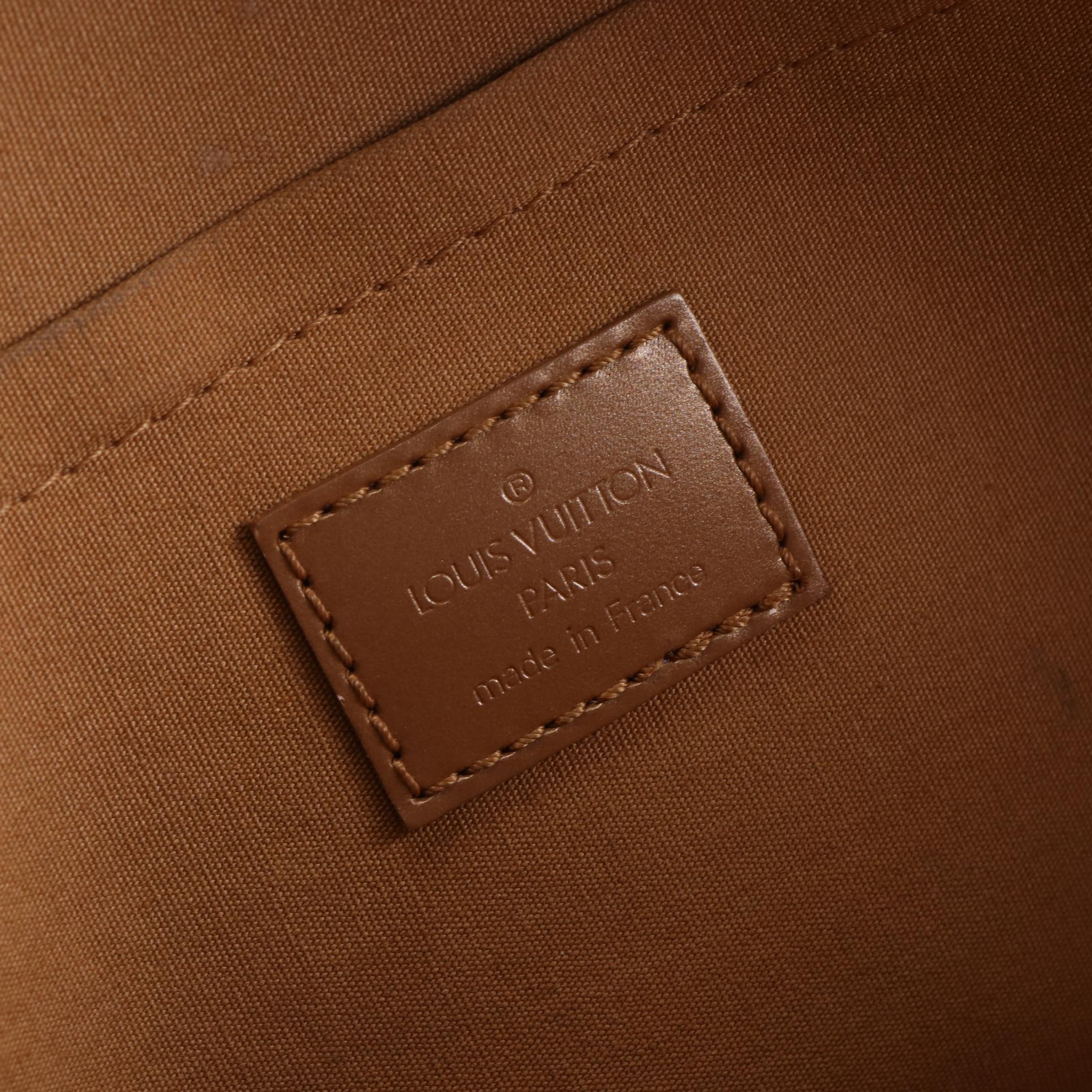 Louis Vuitton Shelton Bag in Monogram Mat Leather