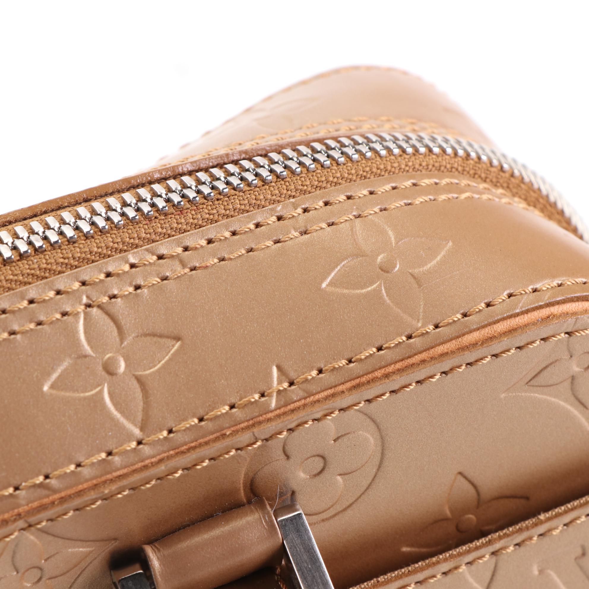 Louis Vuitton Shelton Bag in Monogram Mat Leather