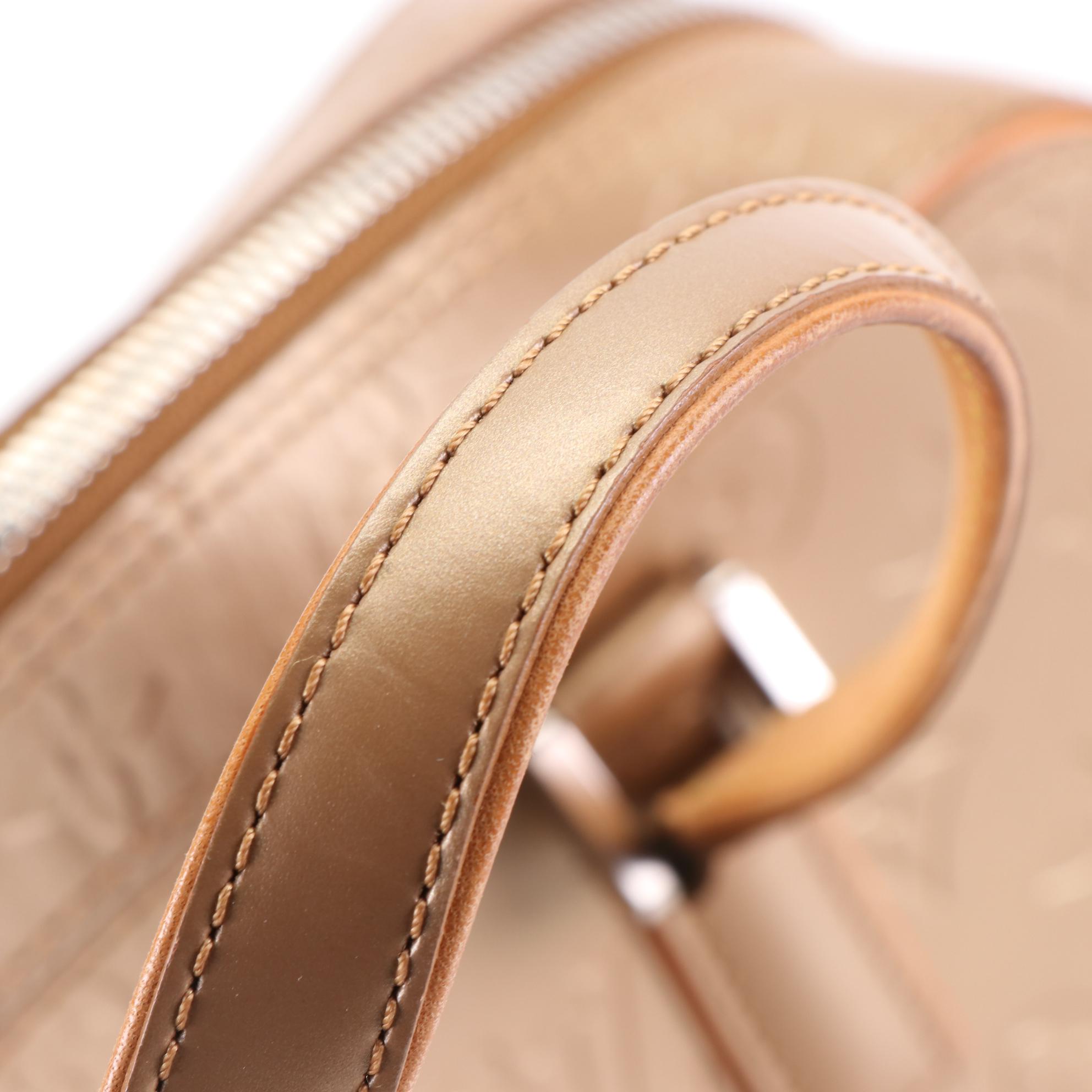 Louis Vuitton Shelton Bag in Monogram Mat Leather