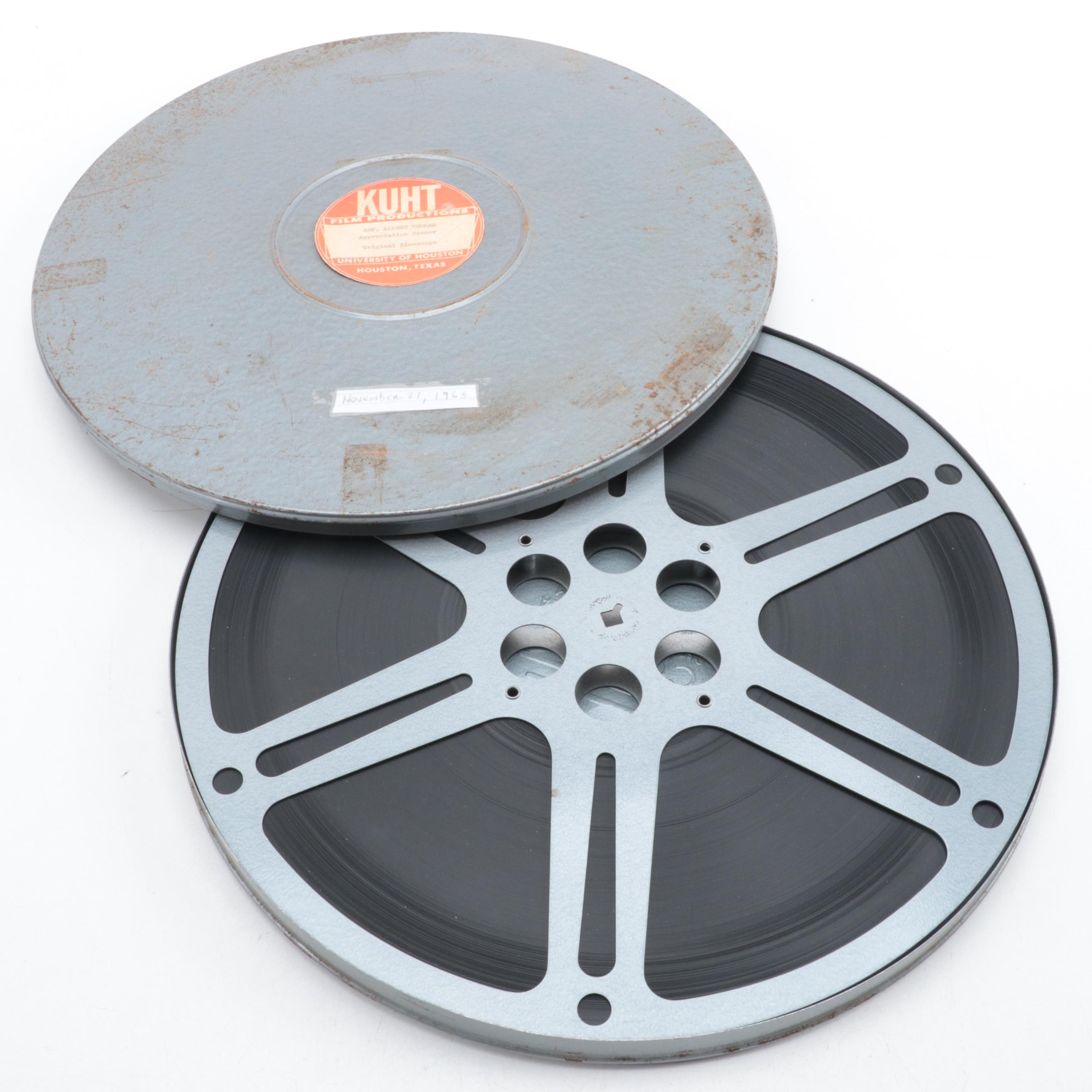 "Rep. Albert Thomas Appreciation Dinner" Political Film Reel, 1963