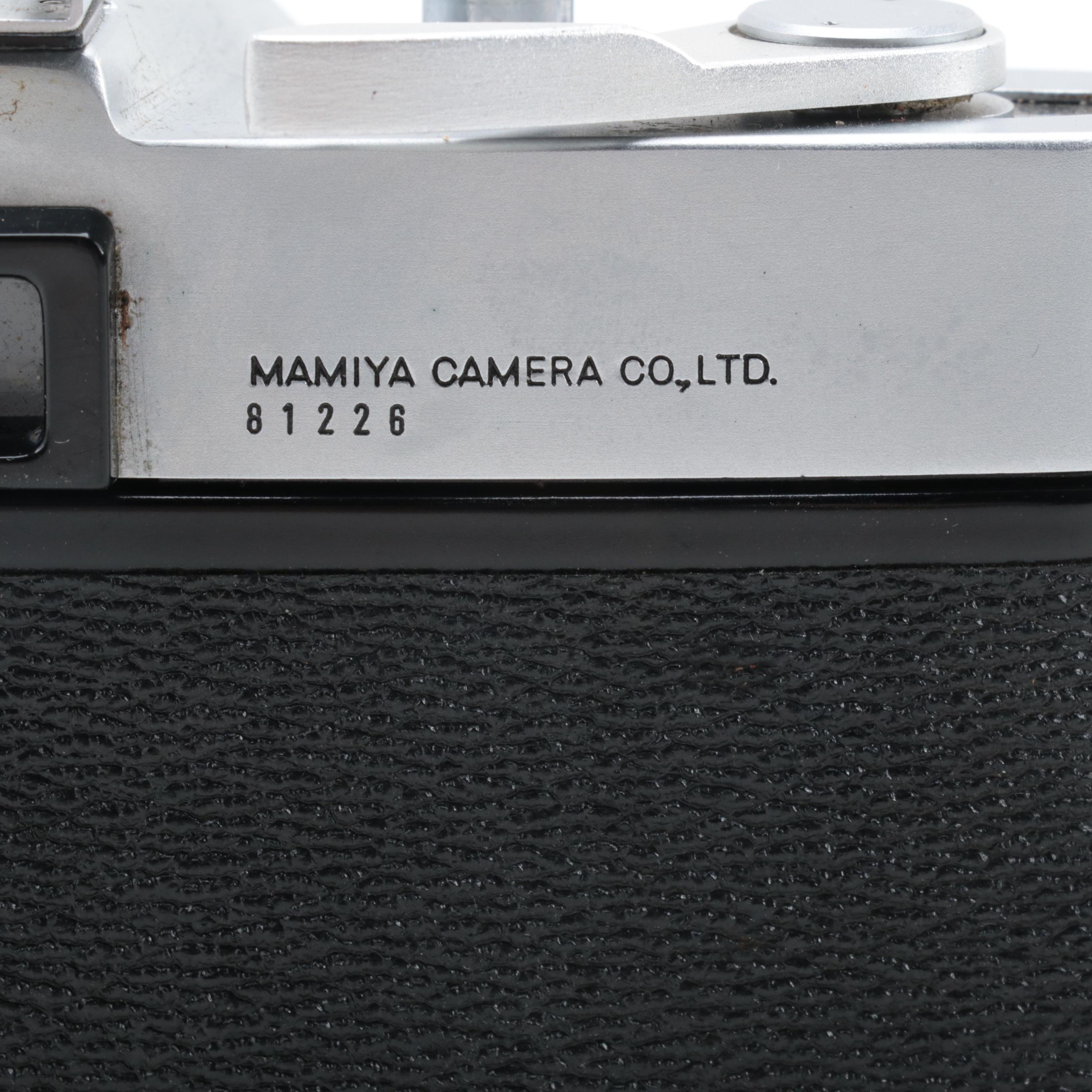 Mamiya/Sekor 500TL and 528TL SLR Cameras with Lenses, Mid-20th Century
