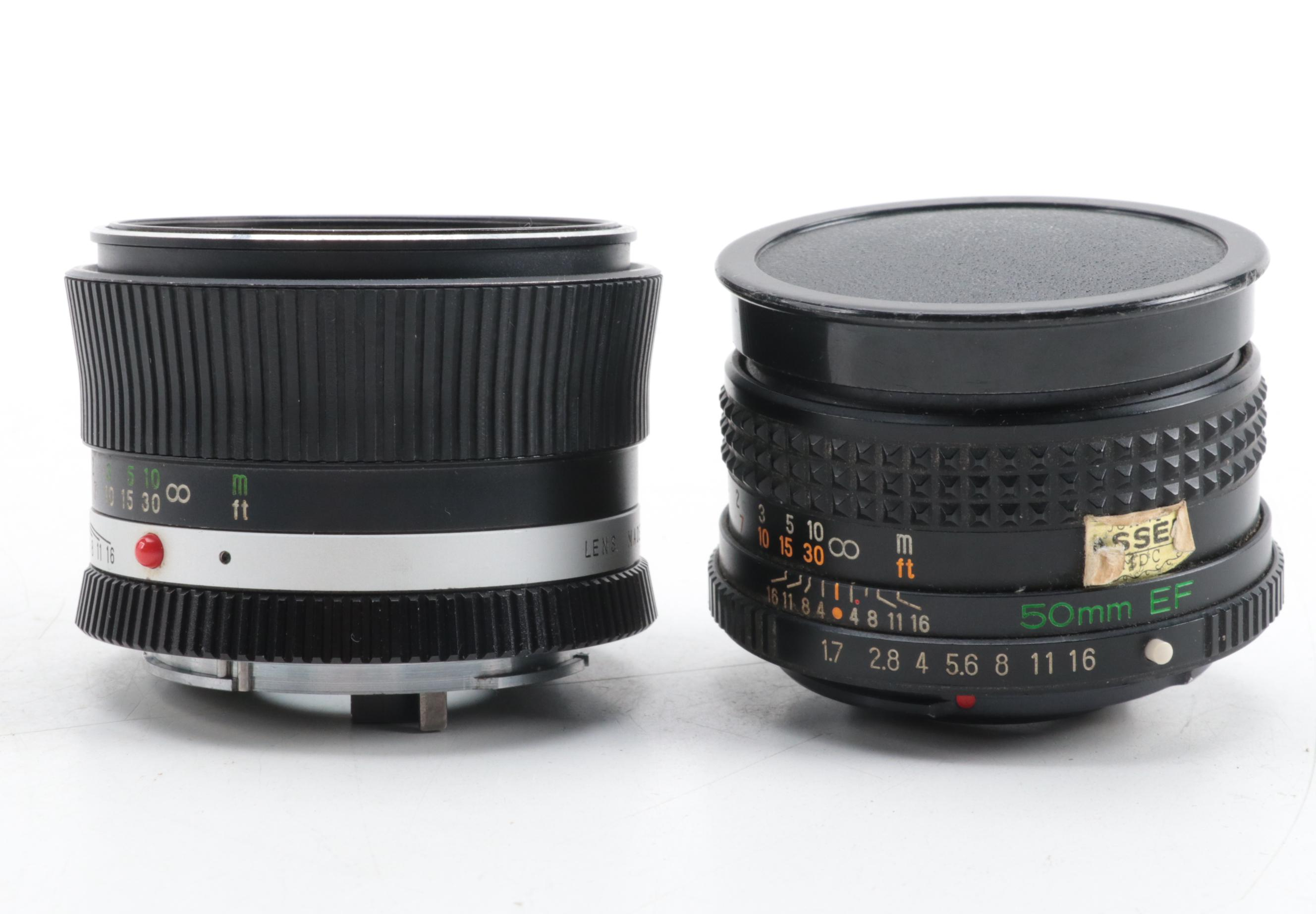 Mamiya/Sekor 500TL and 528TL SLR Cameras with Lenses, Mid-20th Century