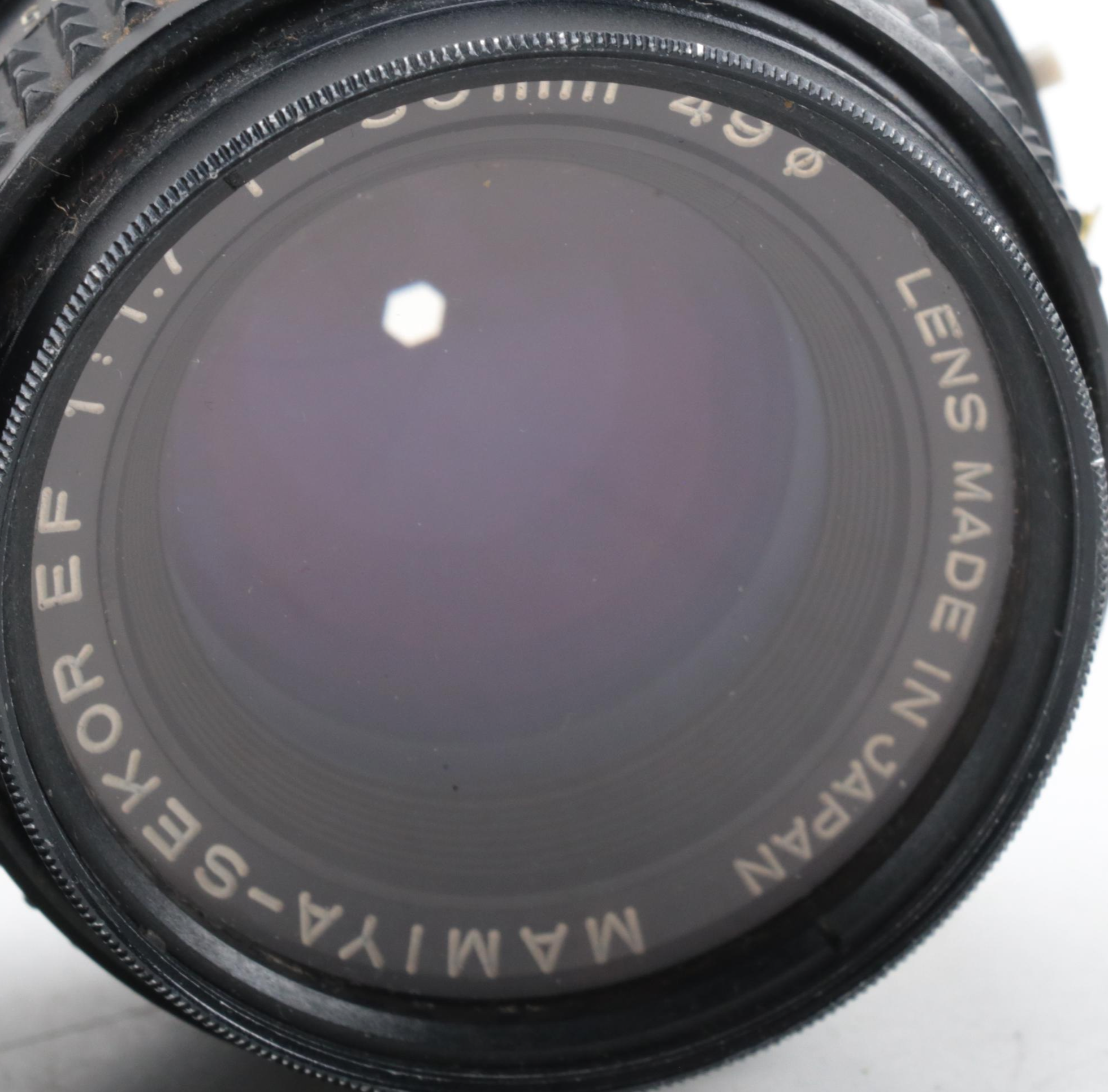 Mamiya/Sekor 500TL and 528TL SLR Cameras with Lenses, Mid-20th Century