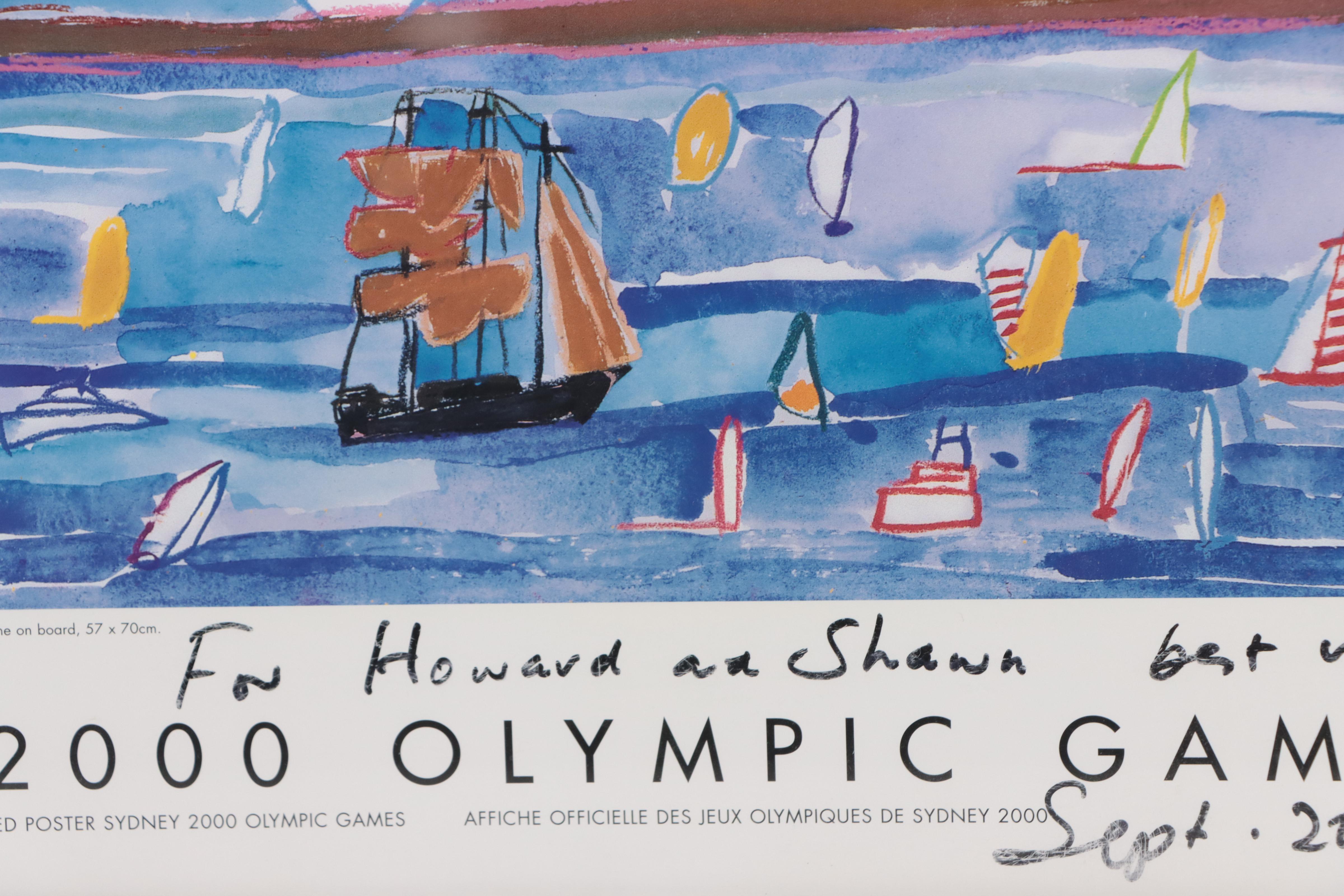 Ken Done Offset Lithograph "Sydney 2000 Olympic Games," 2000