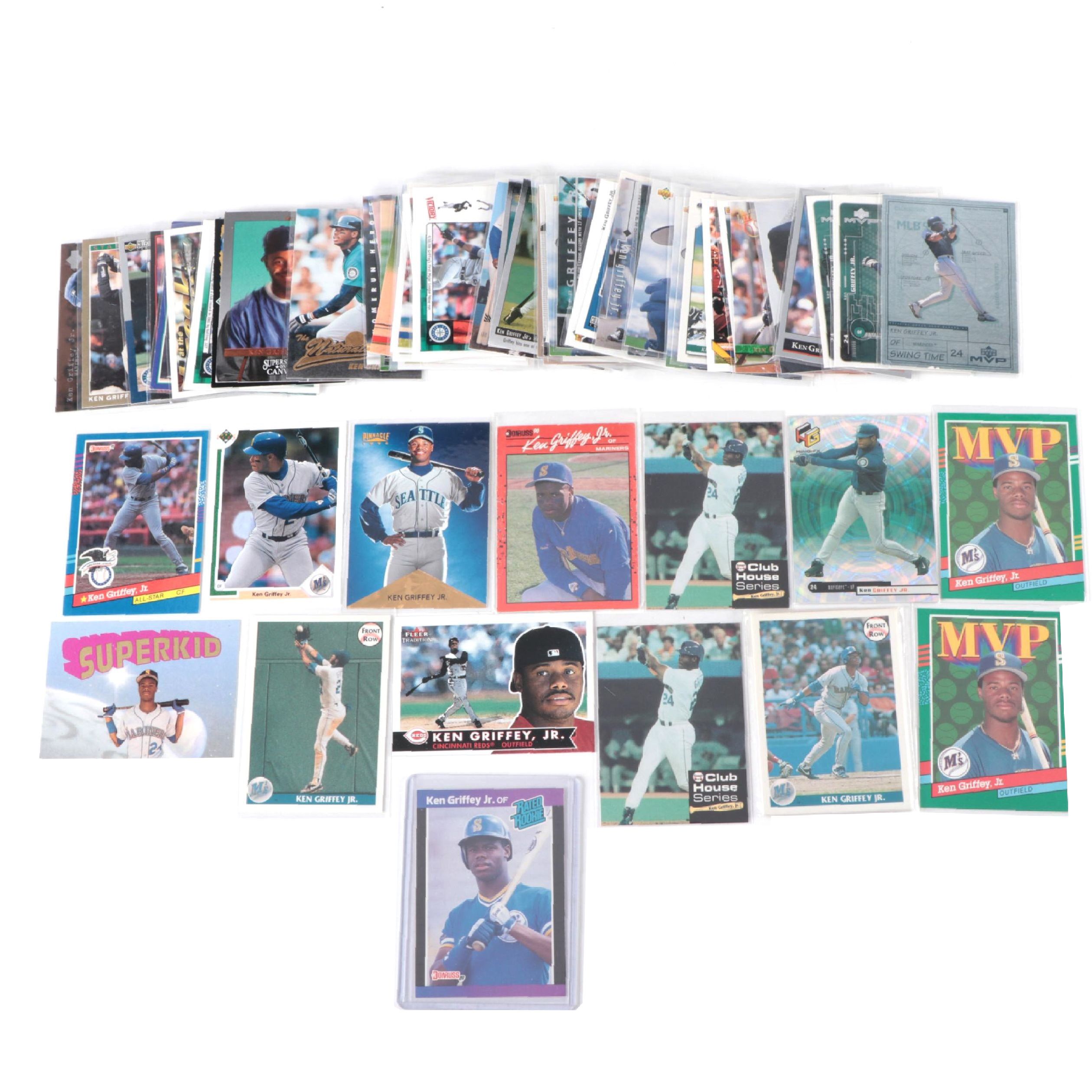 Donruss and More Ken Griffey Jr. Baseball Cards with Rated Rookie, 1980s–1990s