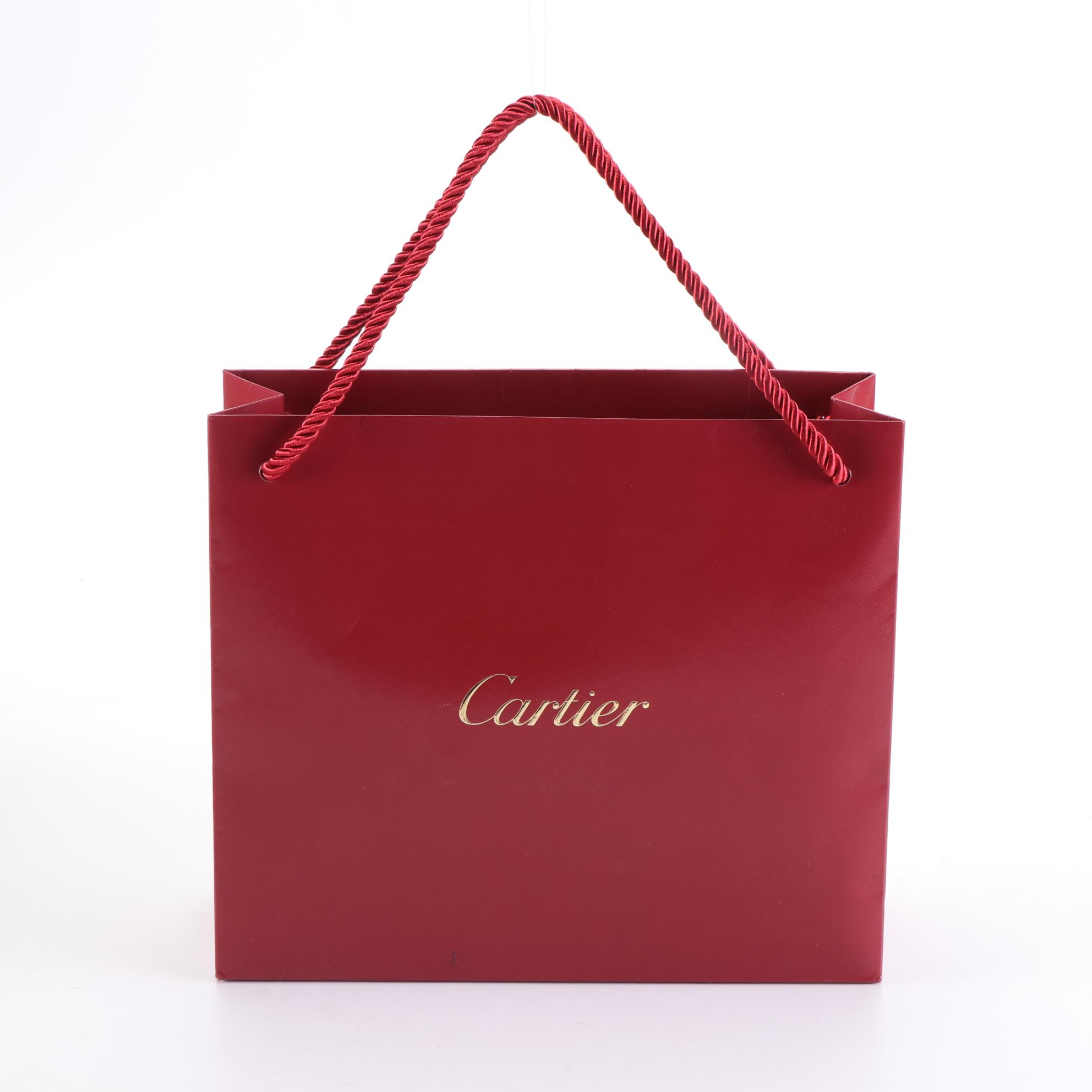Cartier Watch/Jewelry Cases, Gift Boxes, and Shopping Bag