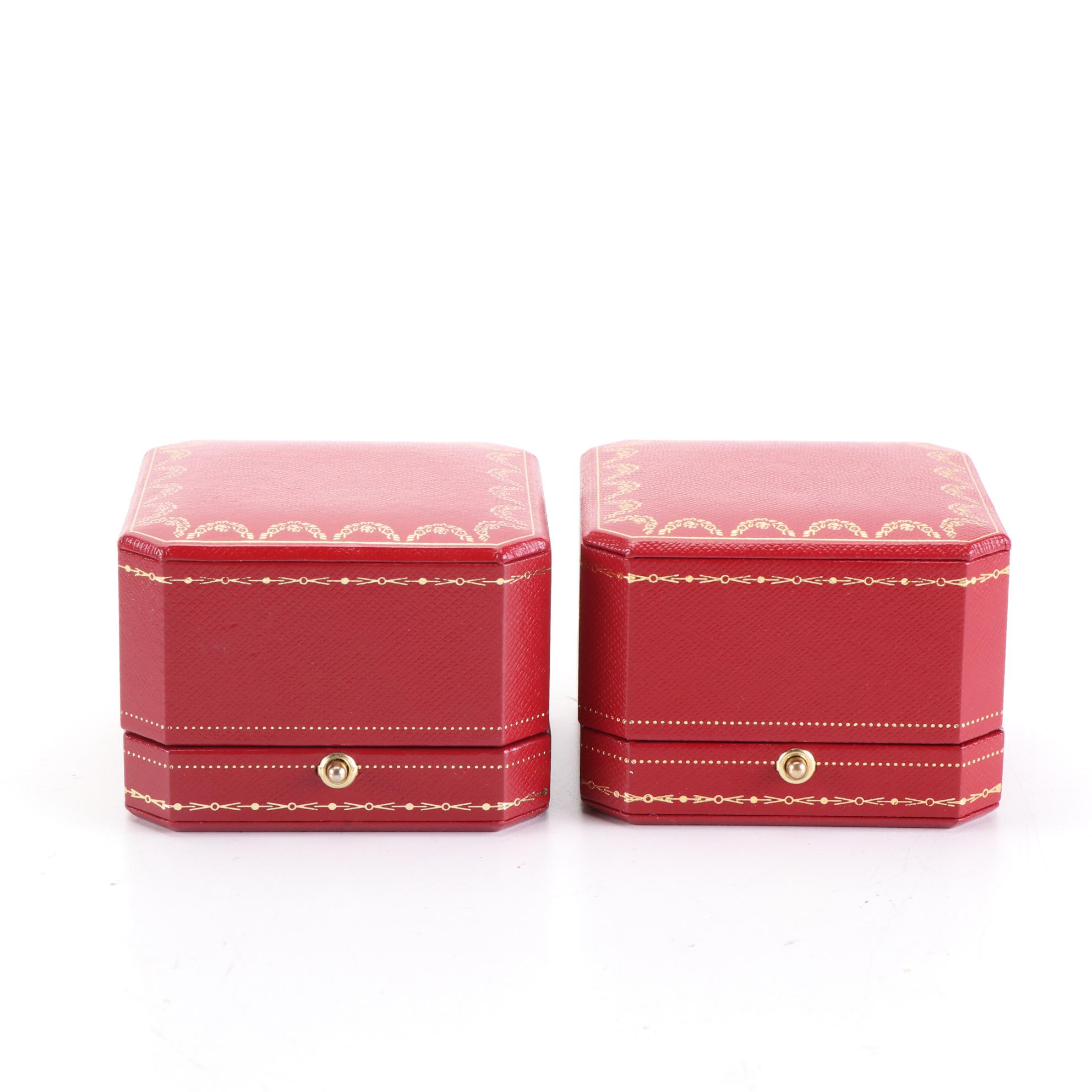 Cartier Watch/Jewelry Cases, Gift Boxes, and Shopping Bag