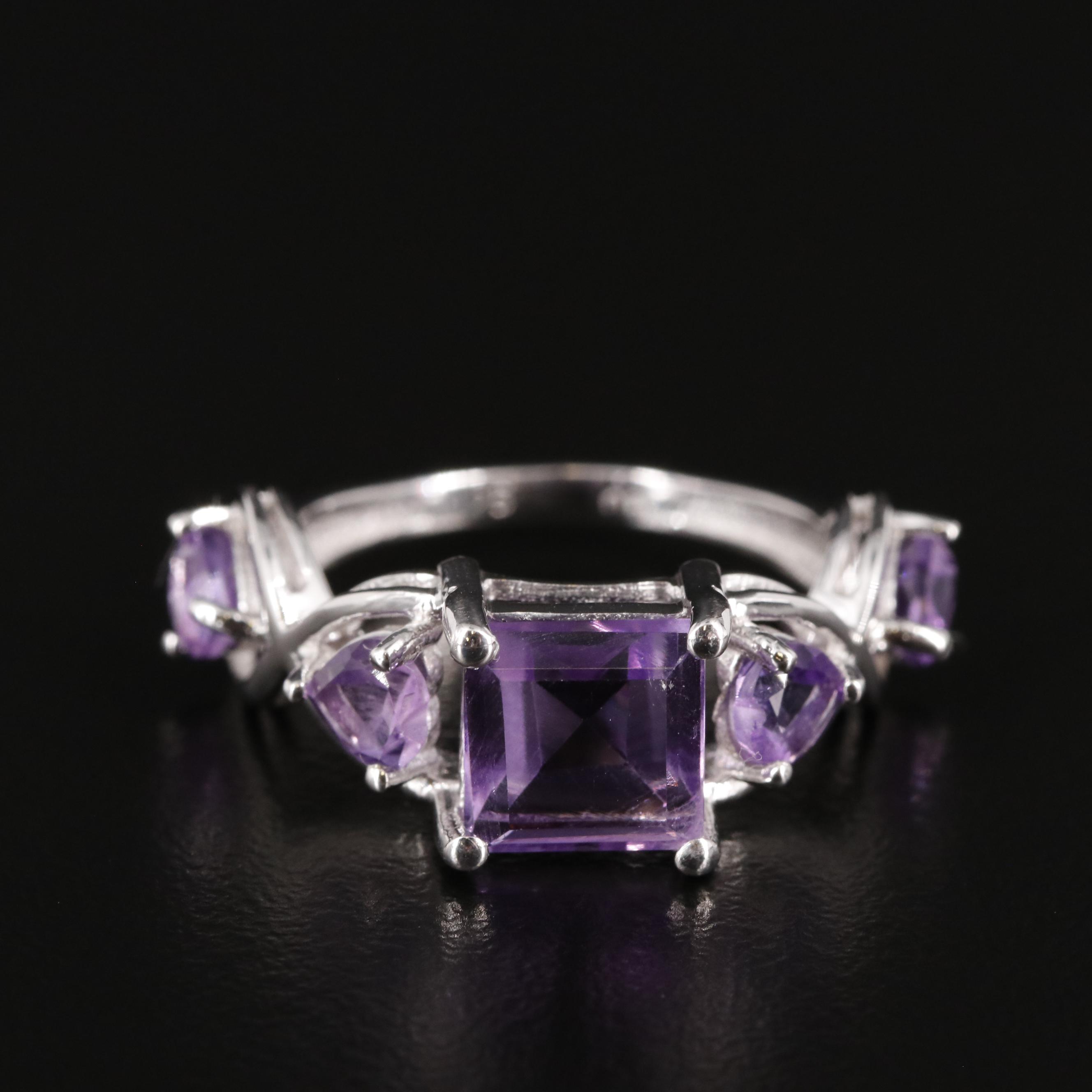 Sterling Amethyst Ring