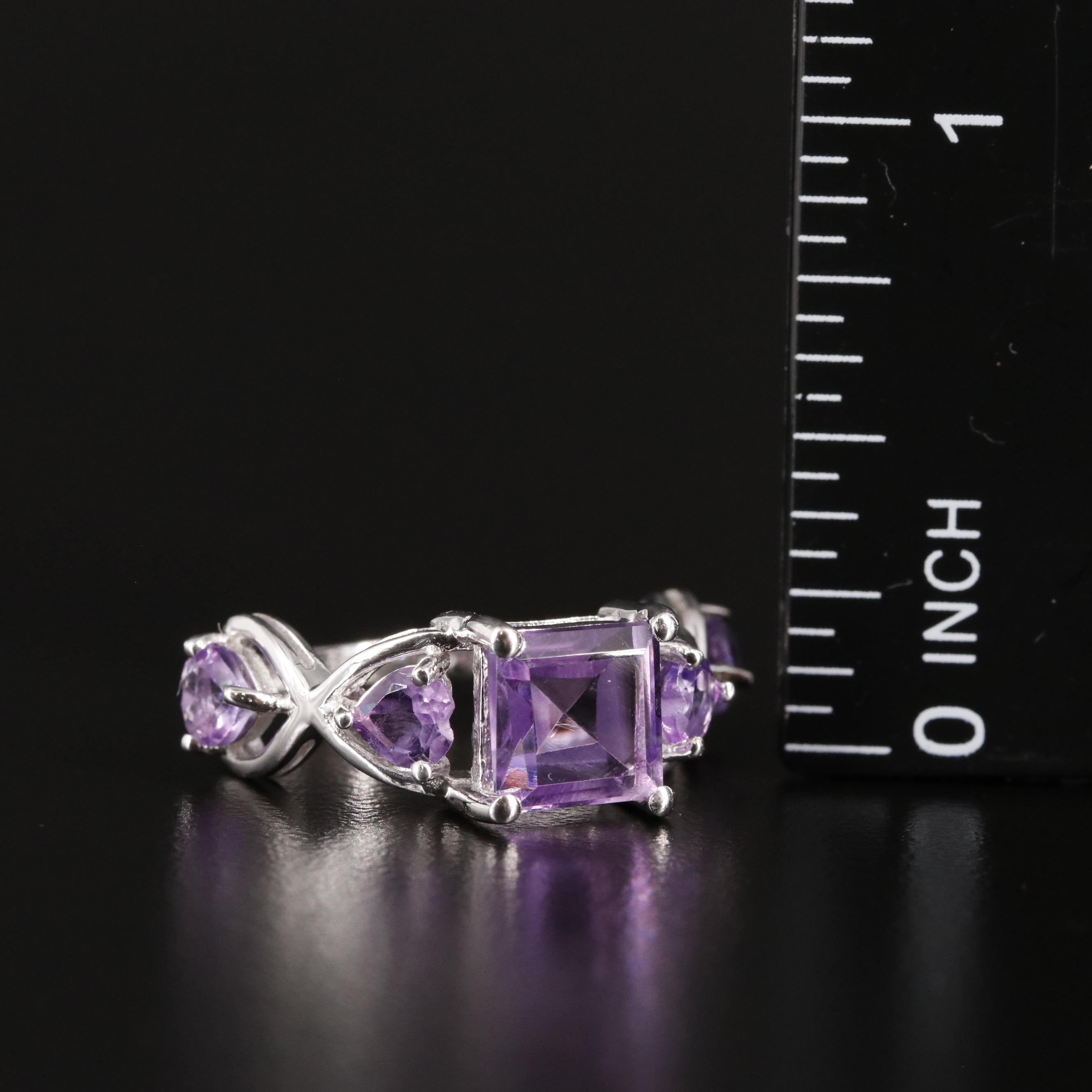 Sterling Amethyst Ring