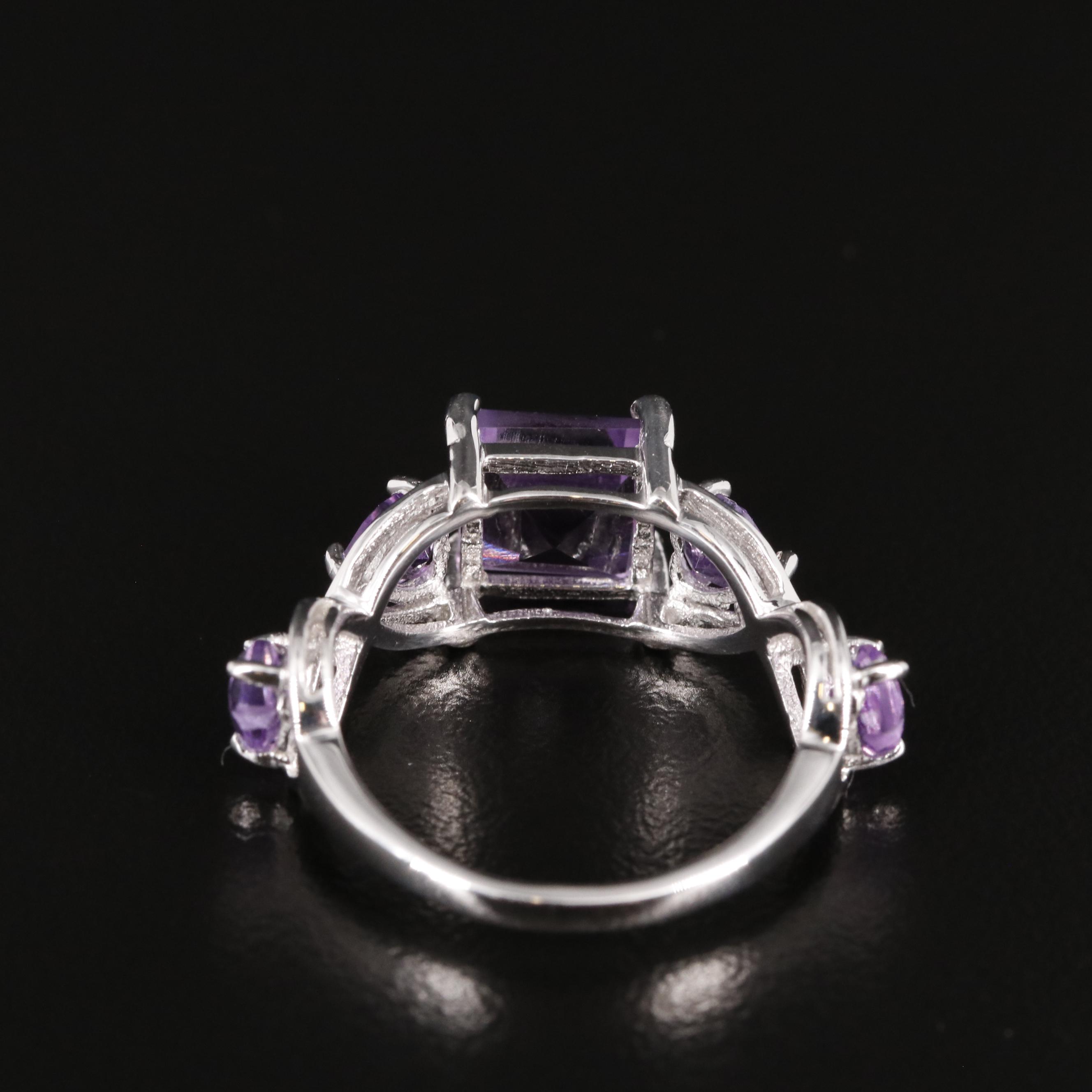 Sterling Amethyst Ring