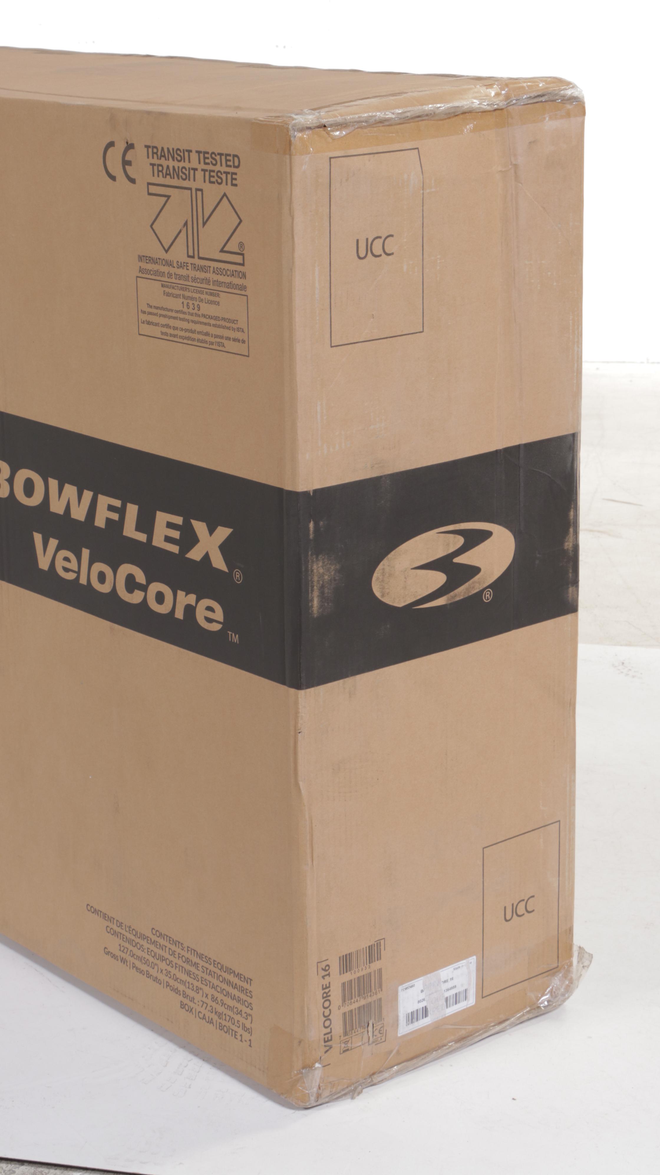 Bowflex VeloCore 16" Console Indoor Leaning Exercise Bike