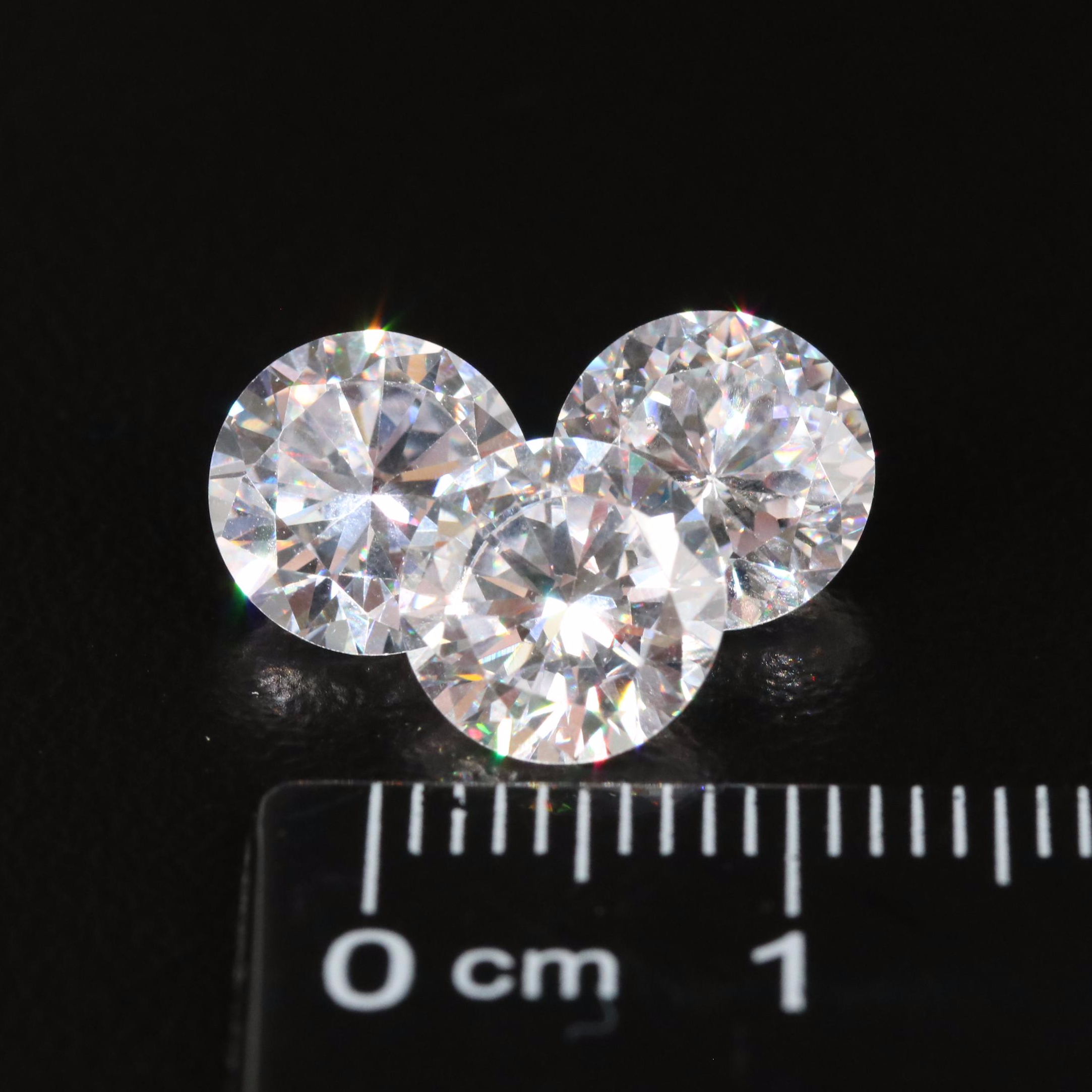 Loose 10.35 CTW Cubic Zirconia Lot