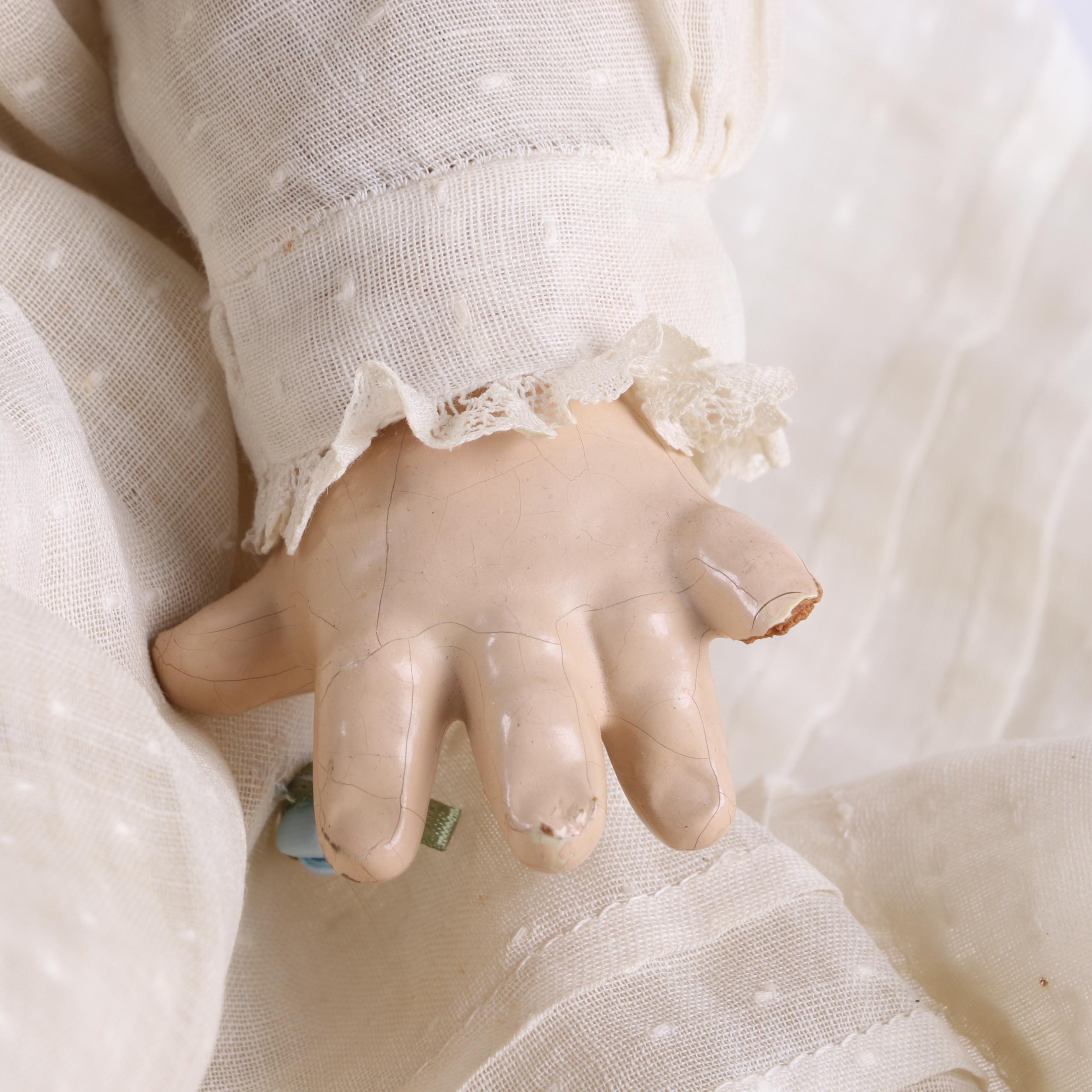 Madame Alexander "Pinkie" Composite Crier Baby Doll, Early to Mid-20th Century